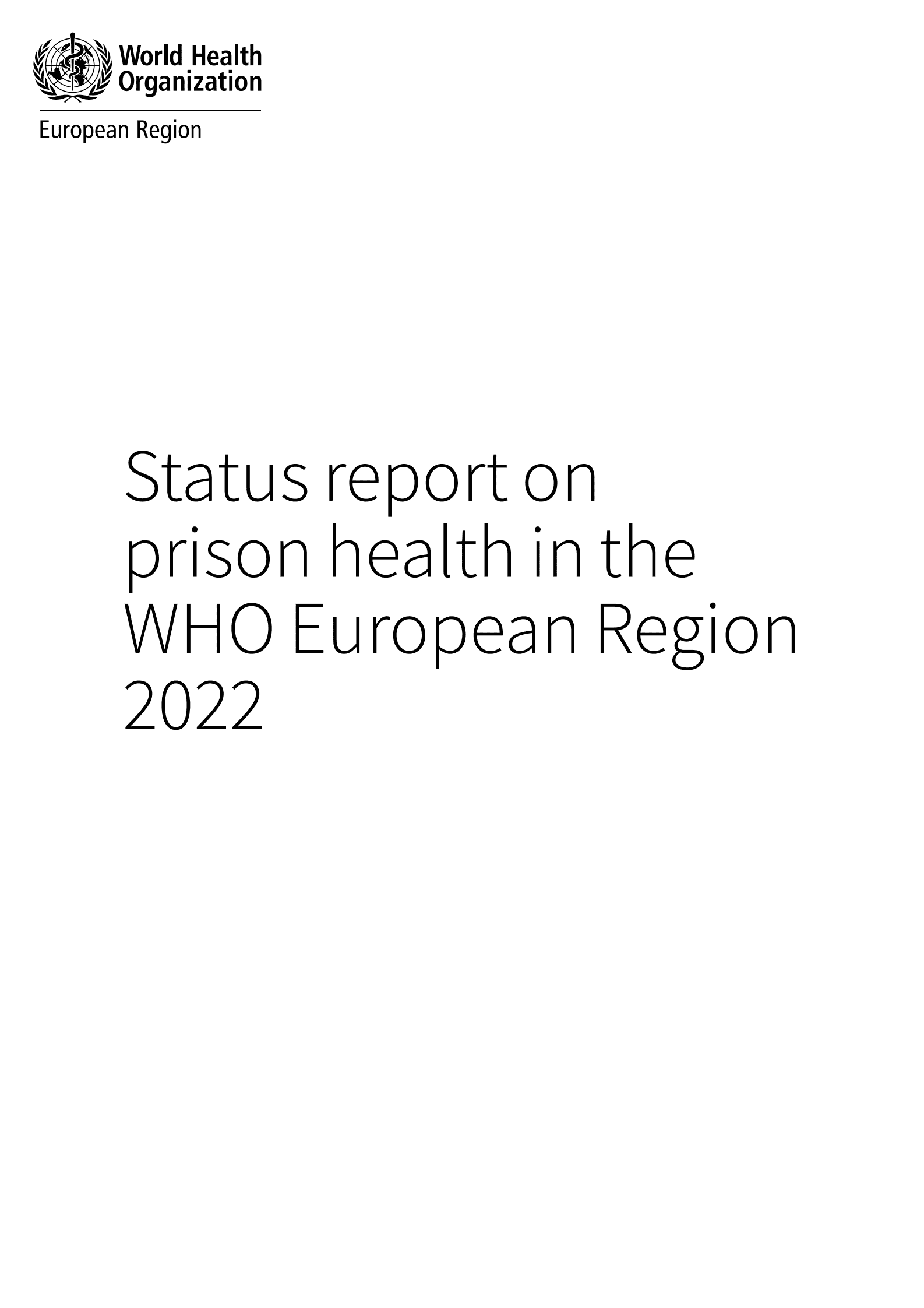 WHO：2022年欧洲区域监狱卫生状况报告【英文版】 第3页