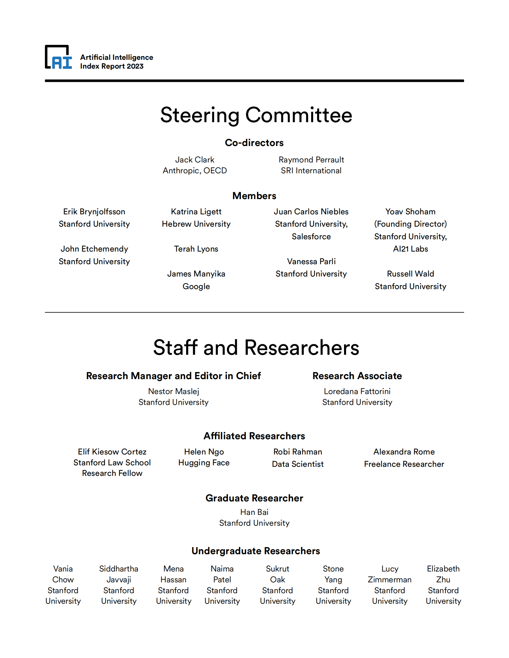 斯坦福大学：2023人工智能指数报告【英文版】 第5页