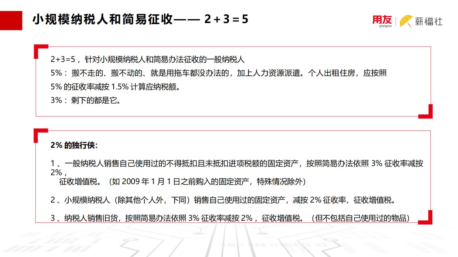 用友薪福社：中国企业经营中税务关注要点白皮书 第6页