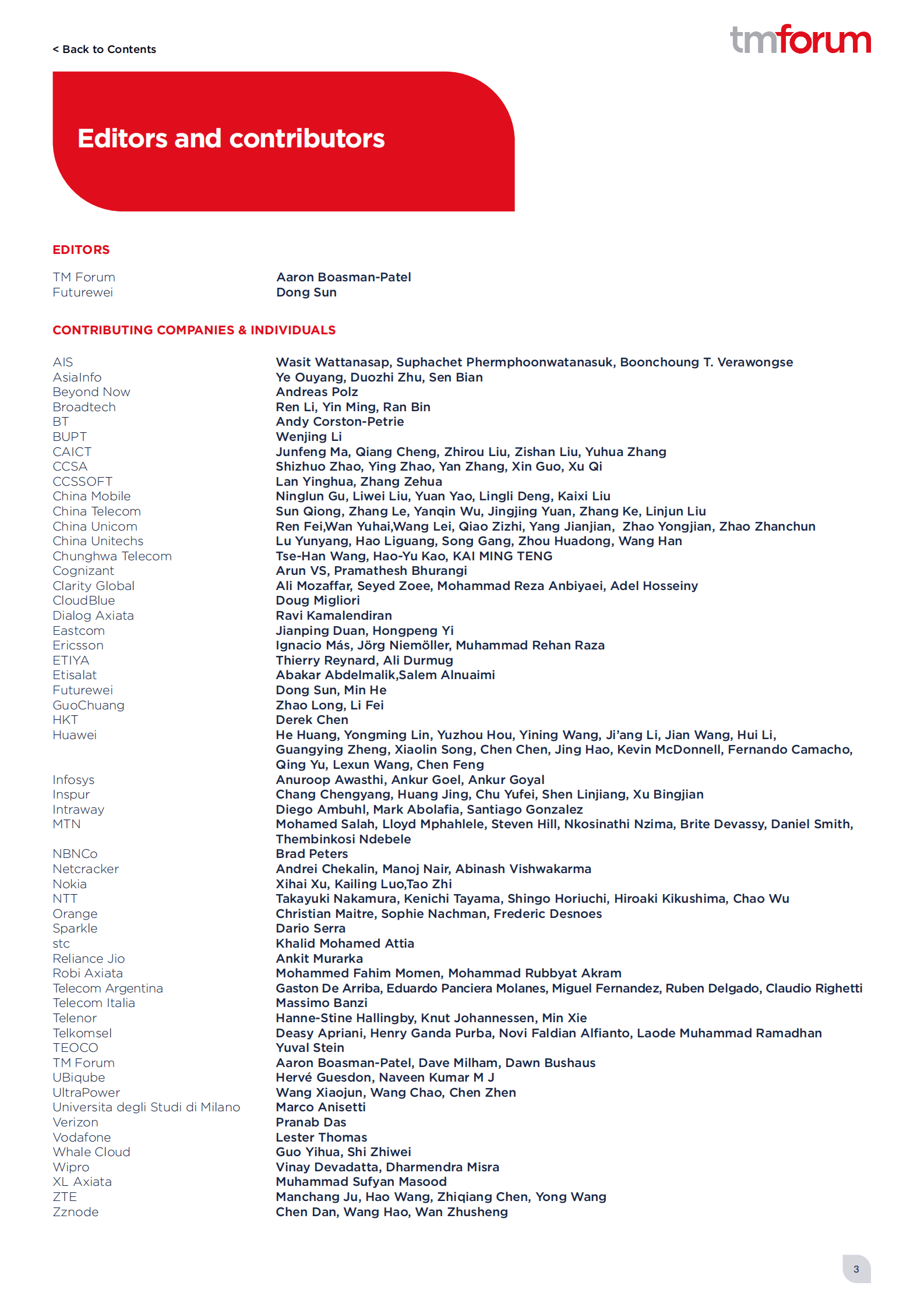 Tmforum：TMF自智网络白皮书4.0【英文版】 第3页