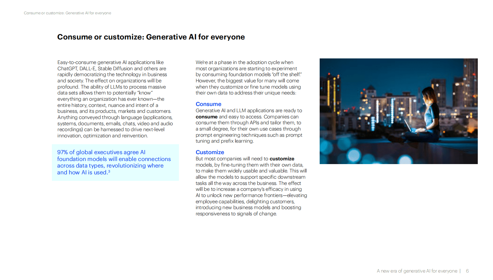 埃森哲：生成式人工智能：人人可享的新时代报告【英文版】 第6页