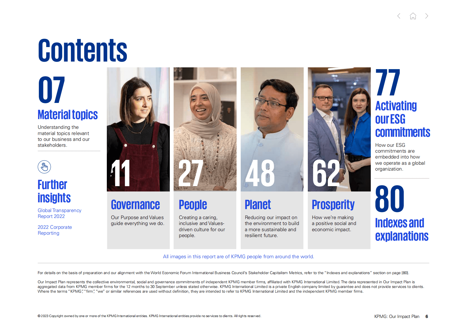 毕马威：我们的影响力计划2023【英文版】 第6页