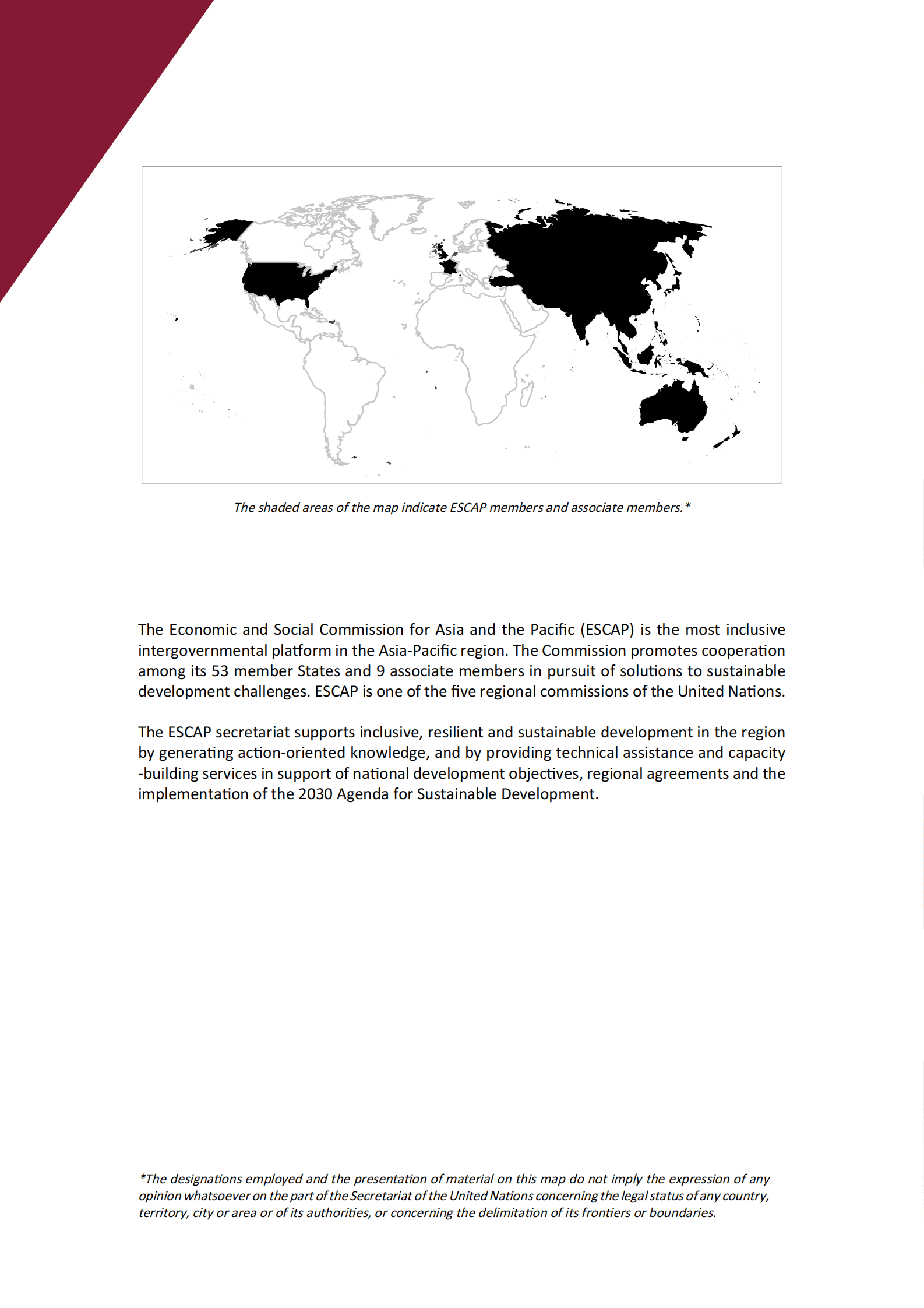 联合国亚太经社会：亚洲及太平洋经济社会概览【英文版】 第2页