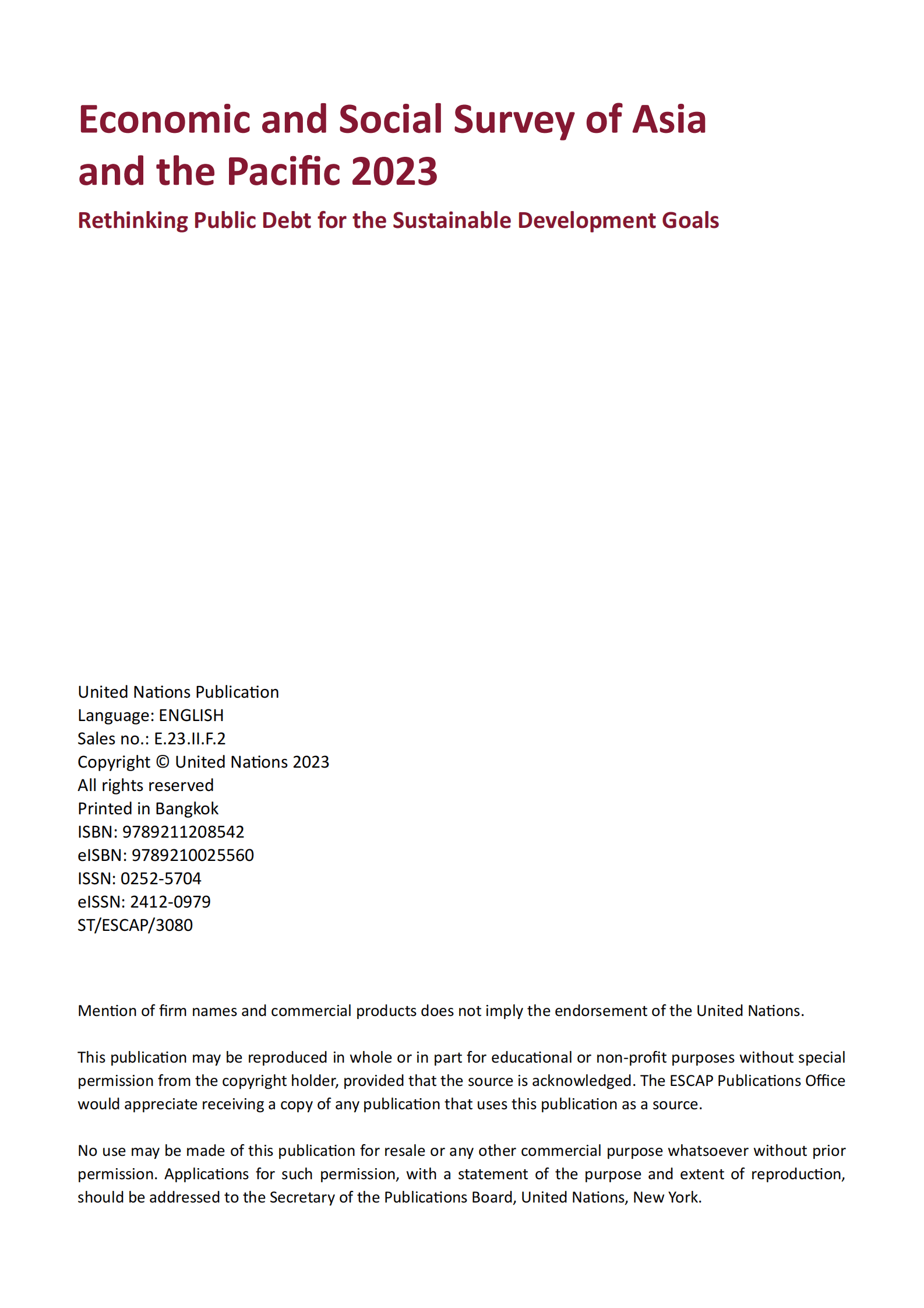 联合国亚太经社会：亚洲及太平洋经济社会概览【英文版】 第4页