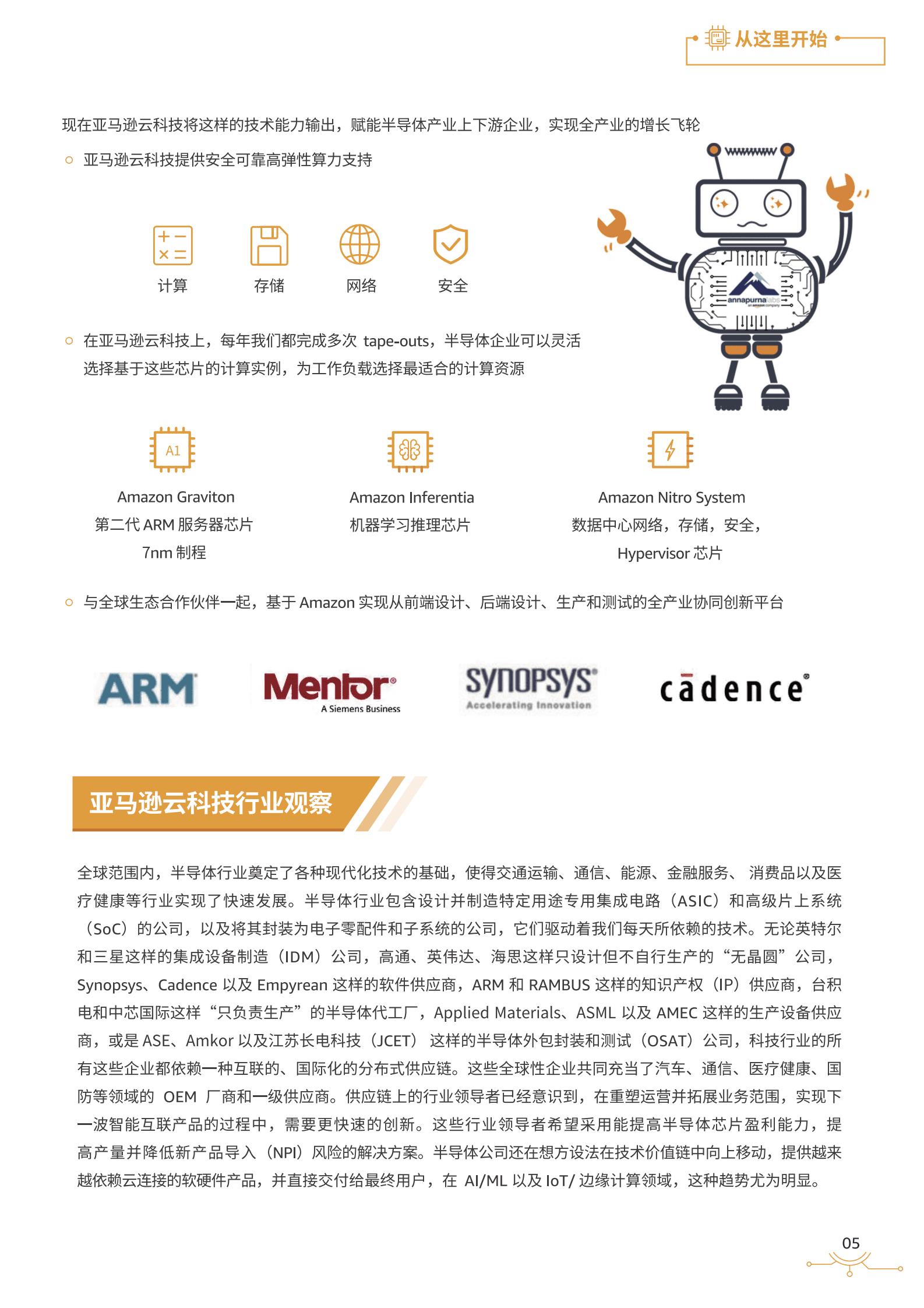 亚马逊云科技(AWS)：亚马逊云科技半导体行业白皮书-加速芯片设计创新 第5页