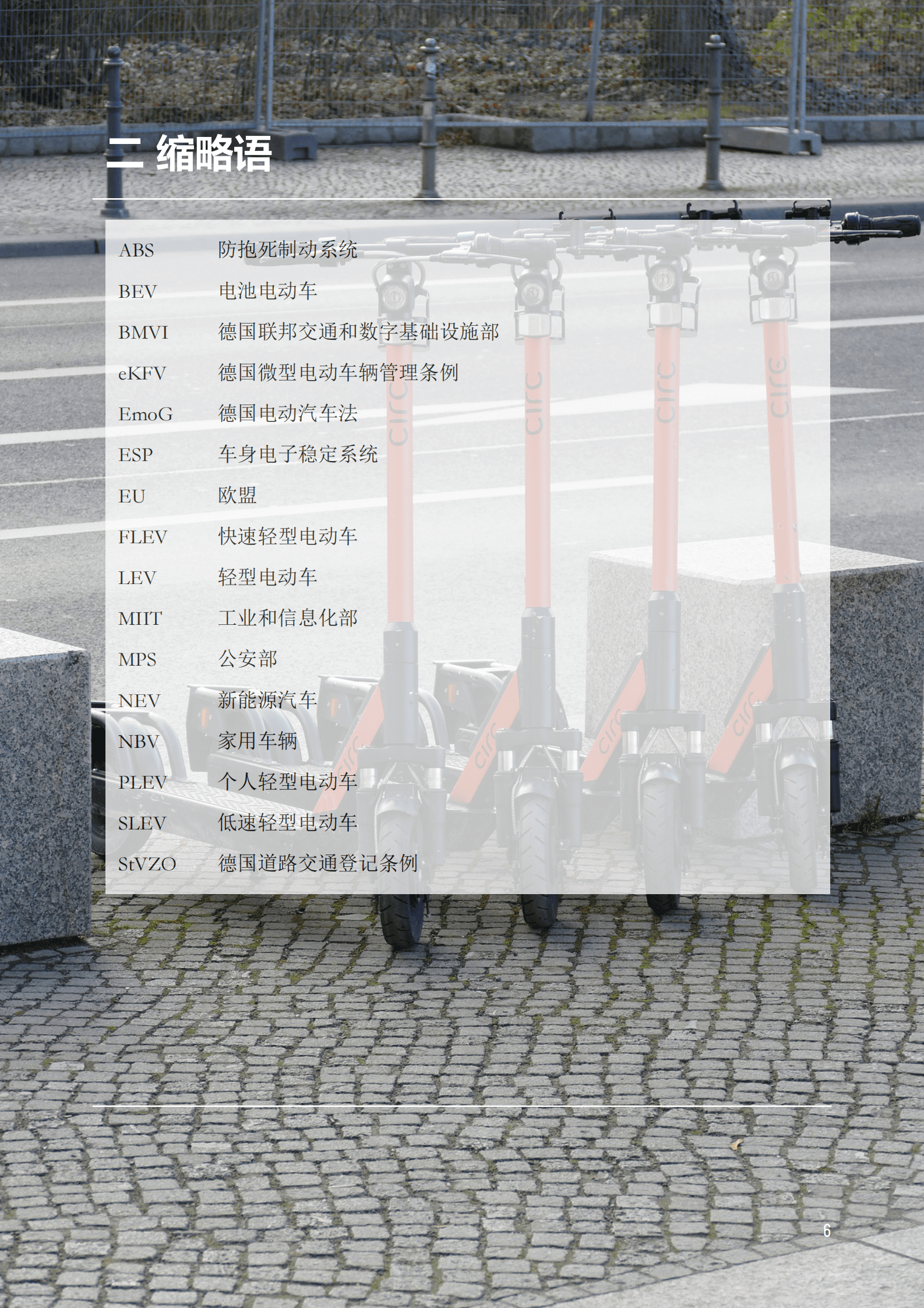 GIZ：绿色交通转型中的轻、微型电动交通工具-中德两国的监管方法、管理挑战与市场潜力（2022） 第6页