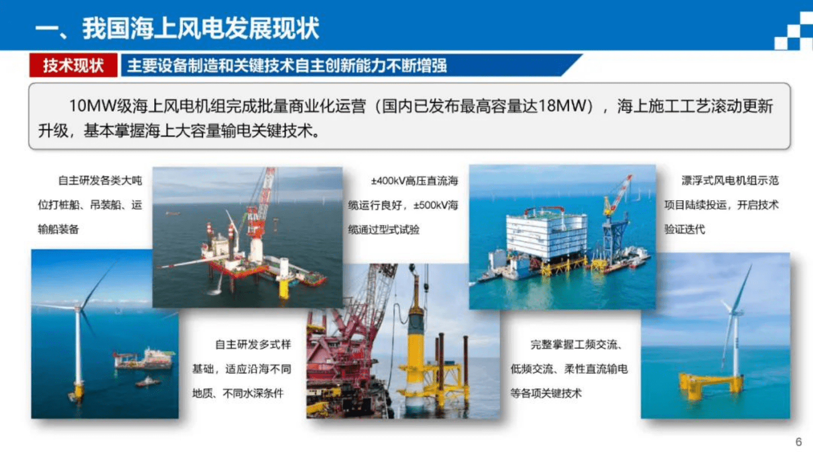 郭小江：海上风电机组国产化与新型风力发电技术实践 第6页
