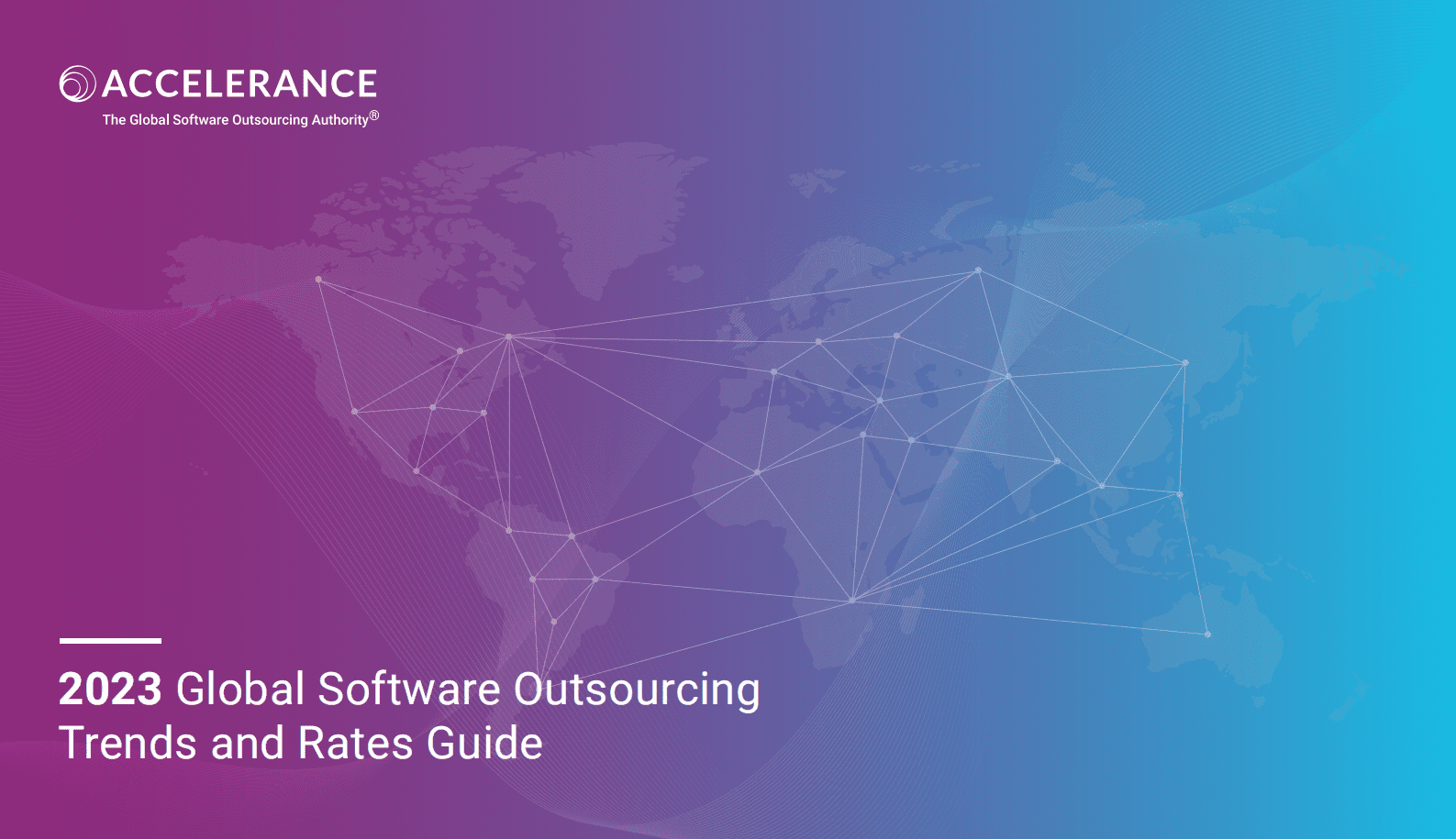 Accelerance：2023年全球软件外包趋势和费率指南【英文版】 第1页