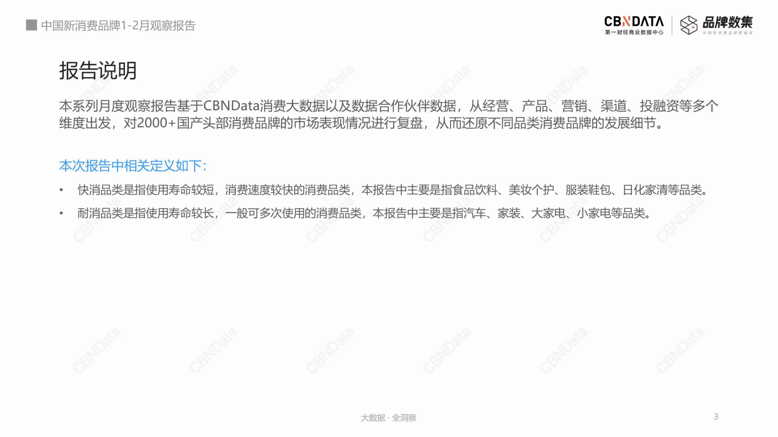 CBNData：中国新消费品牌2023年1-2月观察报告 第3页