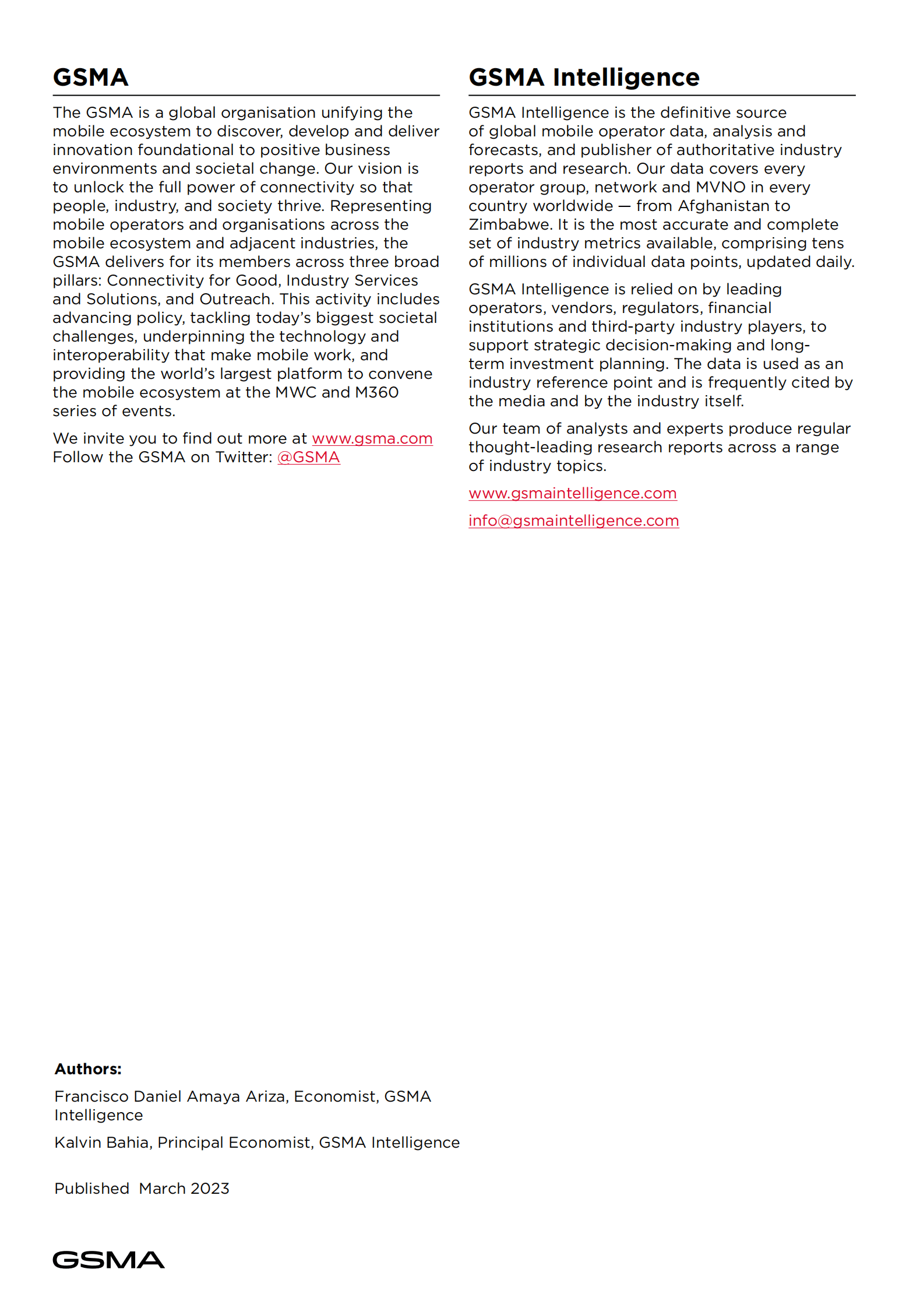 GSMA：5G的社会经济效益【英文版】 第2页