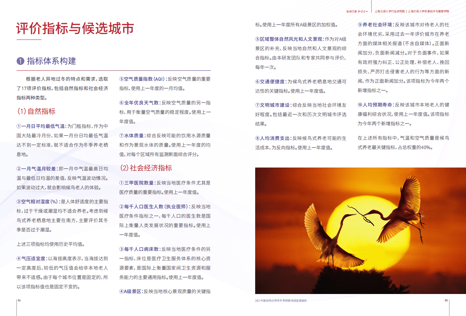 上海交通大学：2022中国候鸟式养老冬季栖息地适宜度指数报告 第4页