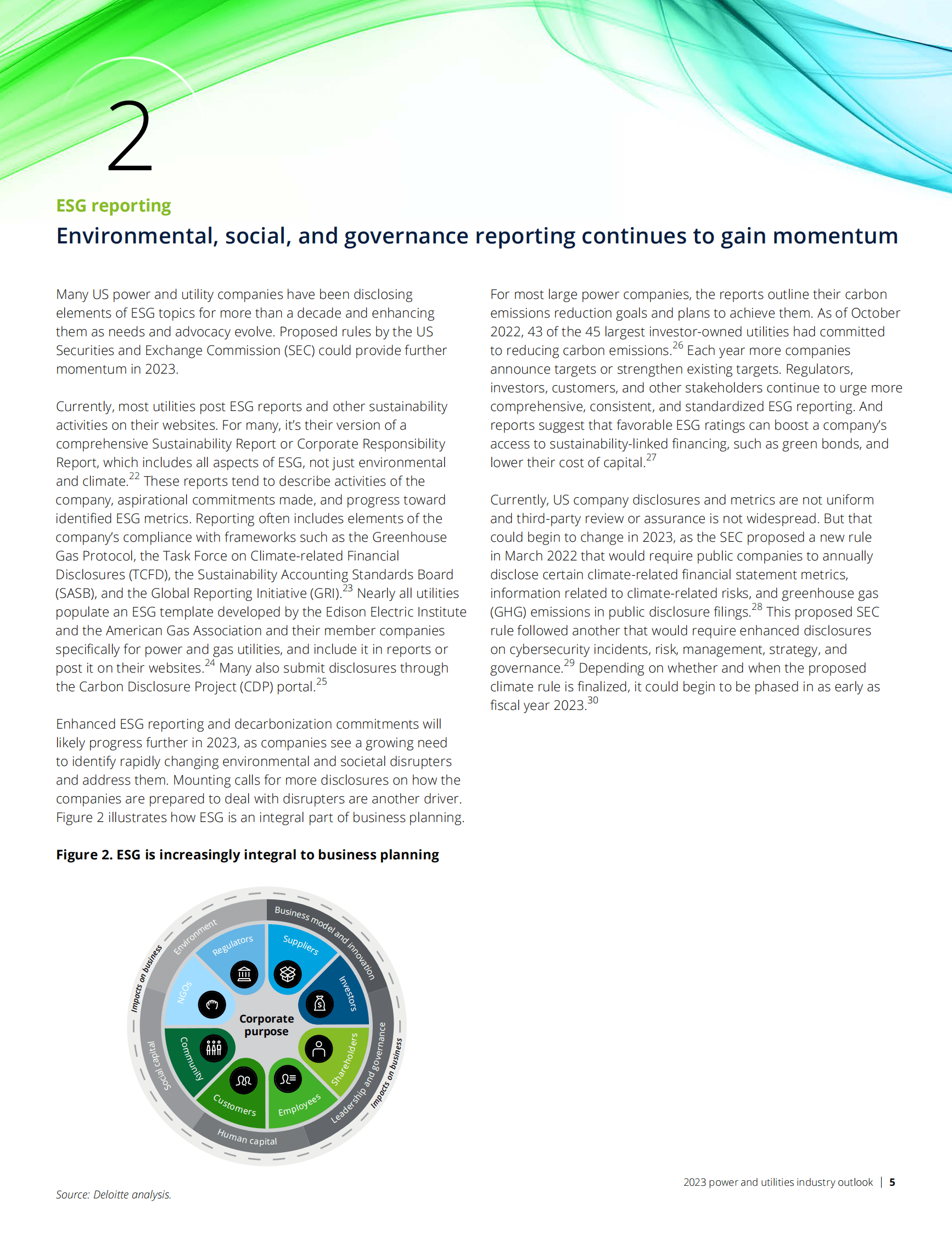 德勤：2023 年电力和公用事业行业展望【英文版】 第5页