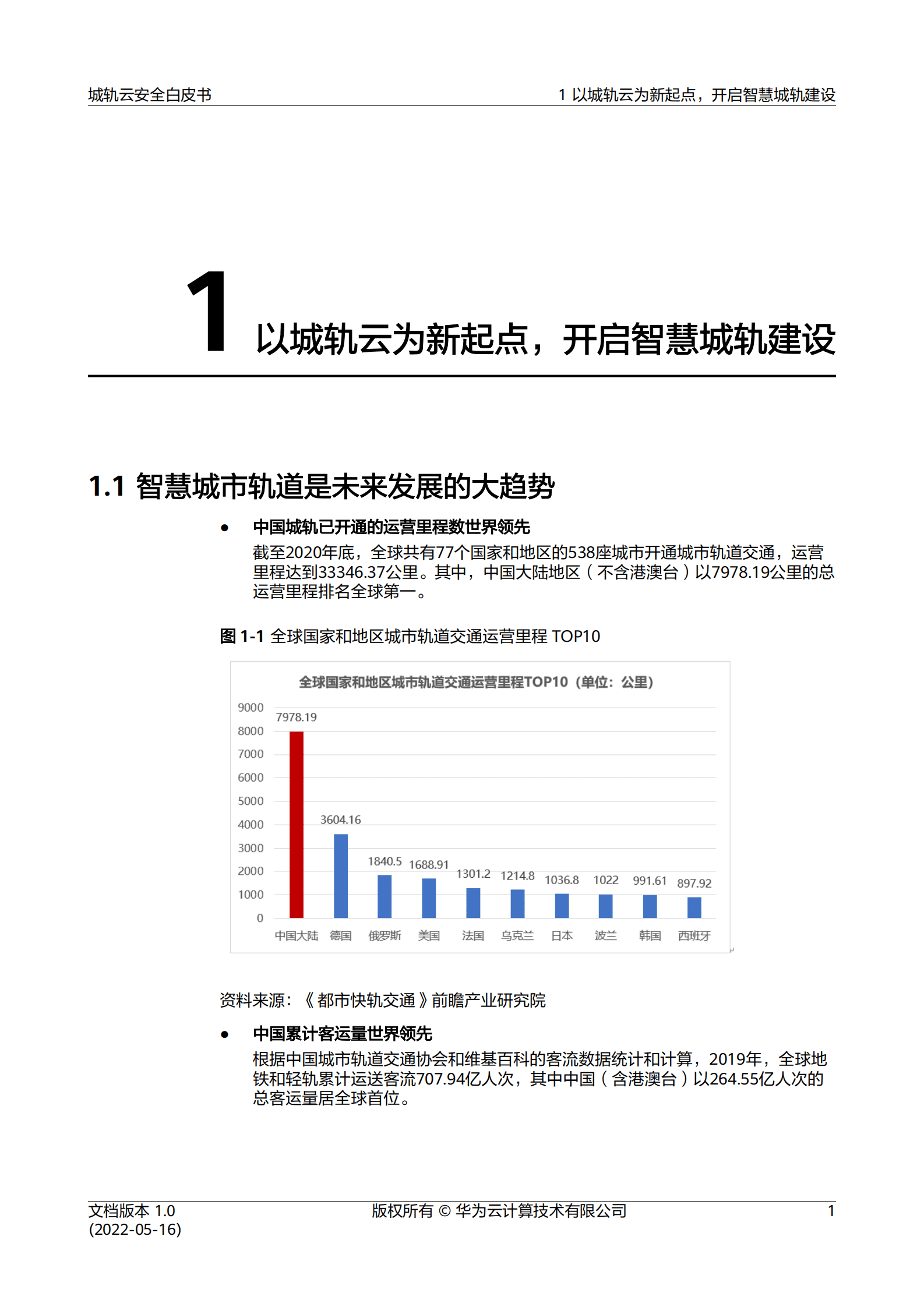 华为：城轨云安全白皮书 第5页