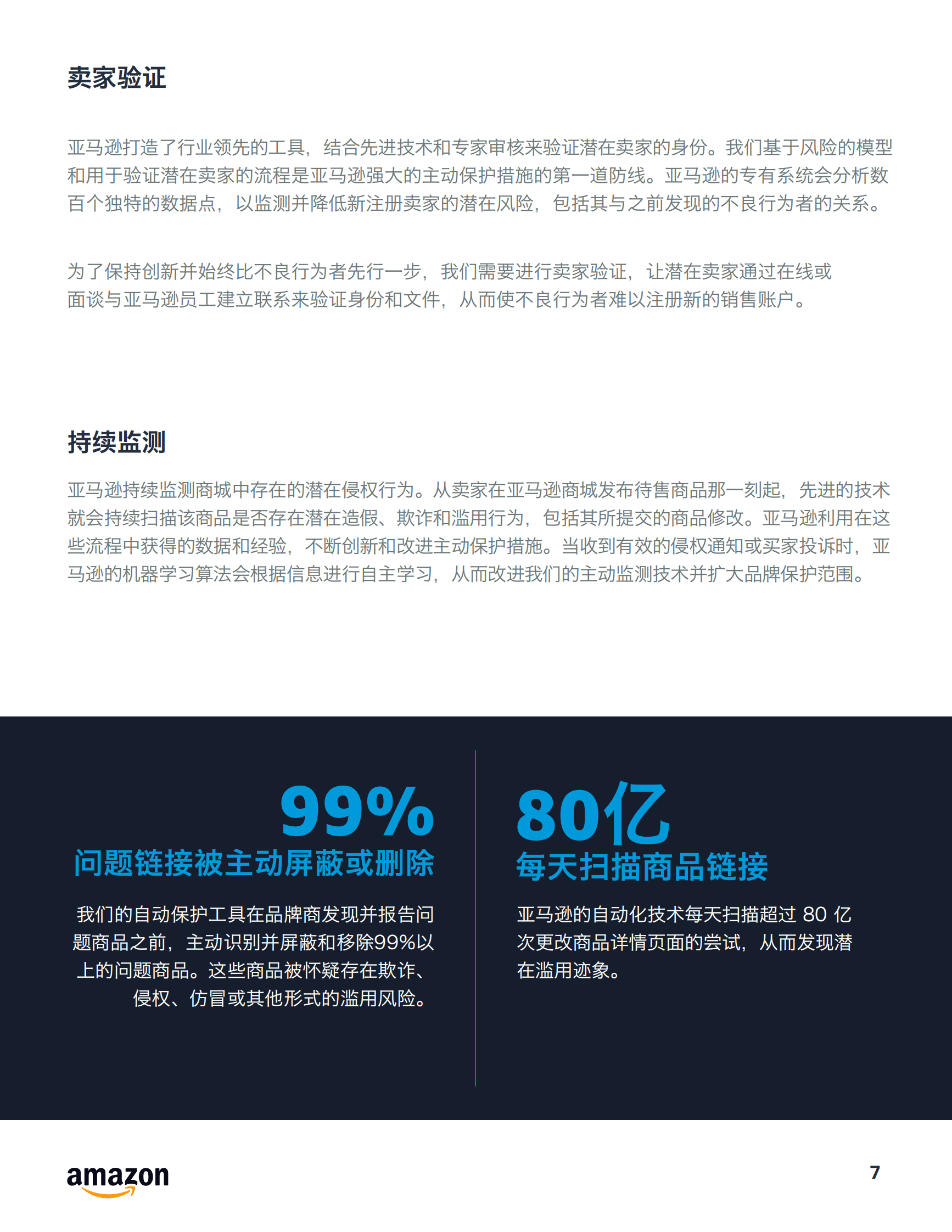 亚马逊：2022年品牌保护报告 第7页