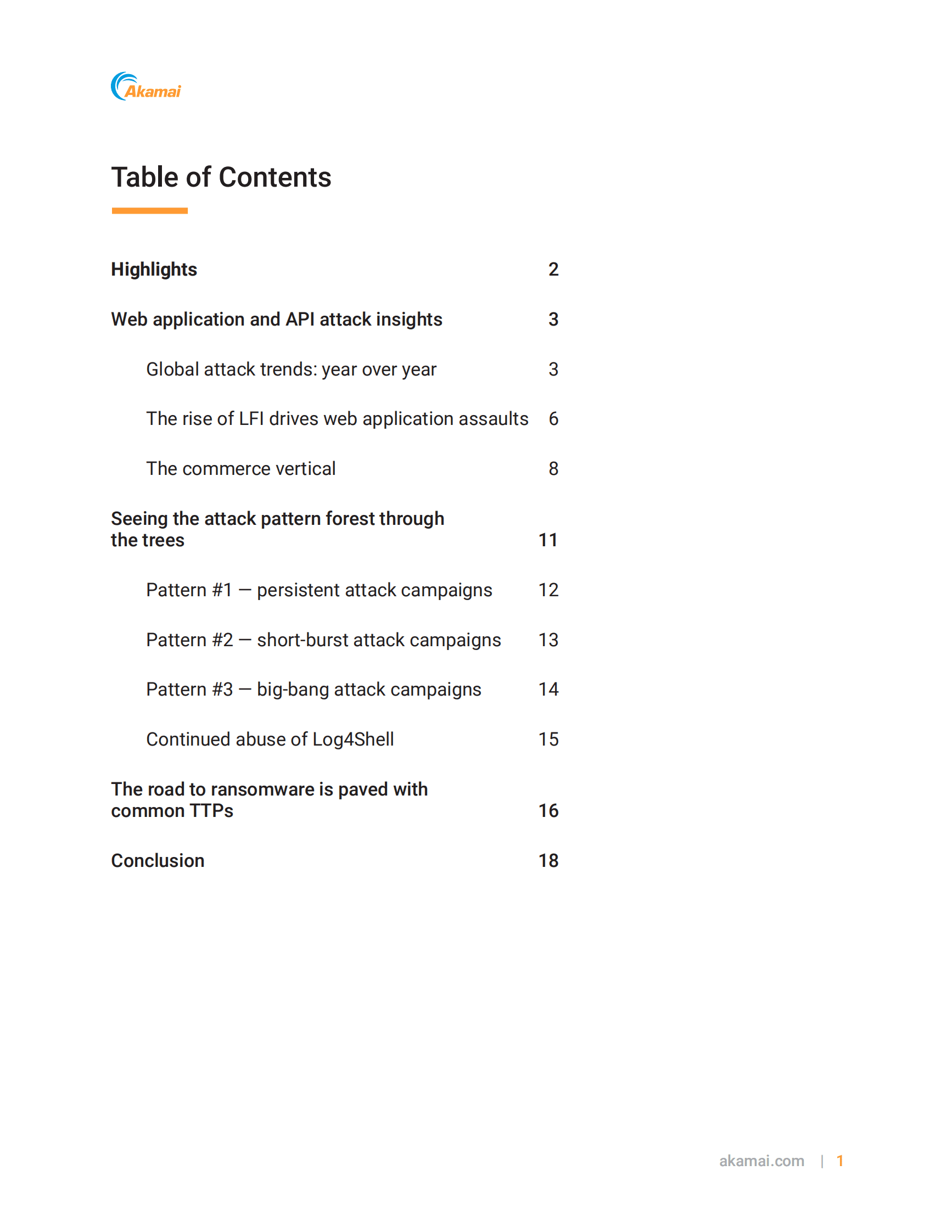 Akamai：2022上半年Web应用程序和API威胁报告【英文版】 第2页