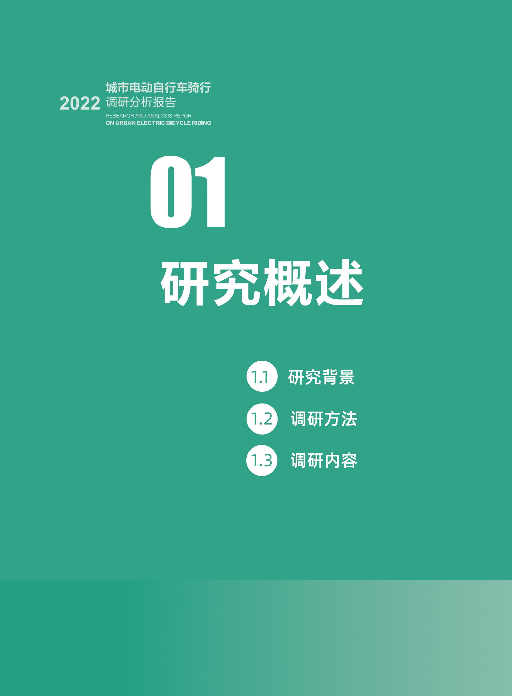 北京工业大学：城市电动自行车骑行调研分析报告2022 第4页
