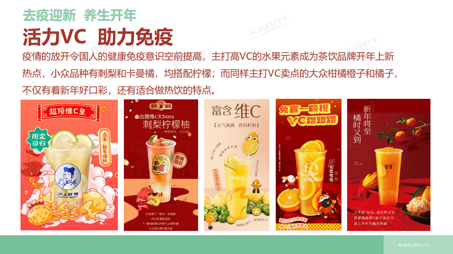 凯爱瑞：2023年1季度新饮观察报告 第3页