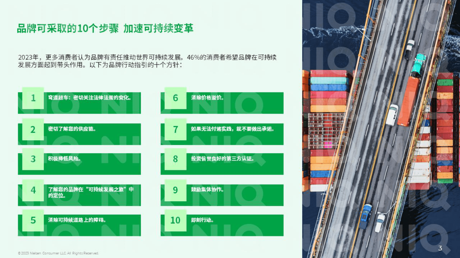 尼尔森IQ：拥抱可持续性变革：品牌行动手册 第3页