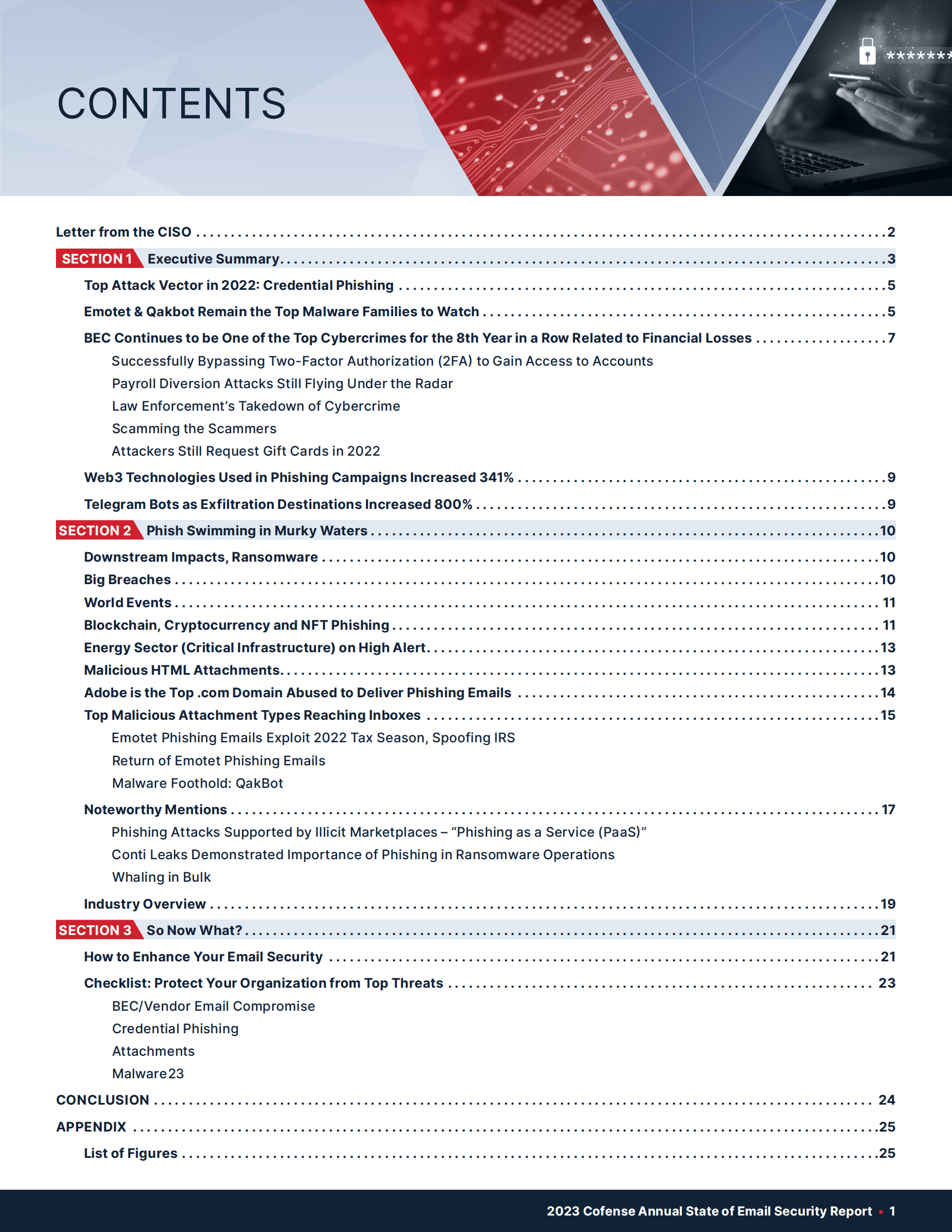 Cofense：2023年电子邮件安全报告【英文版】 第2页