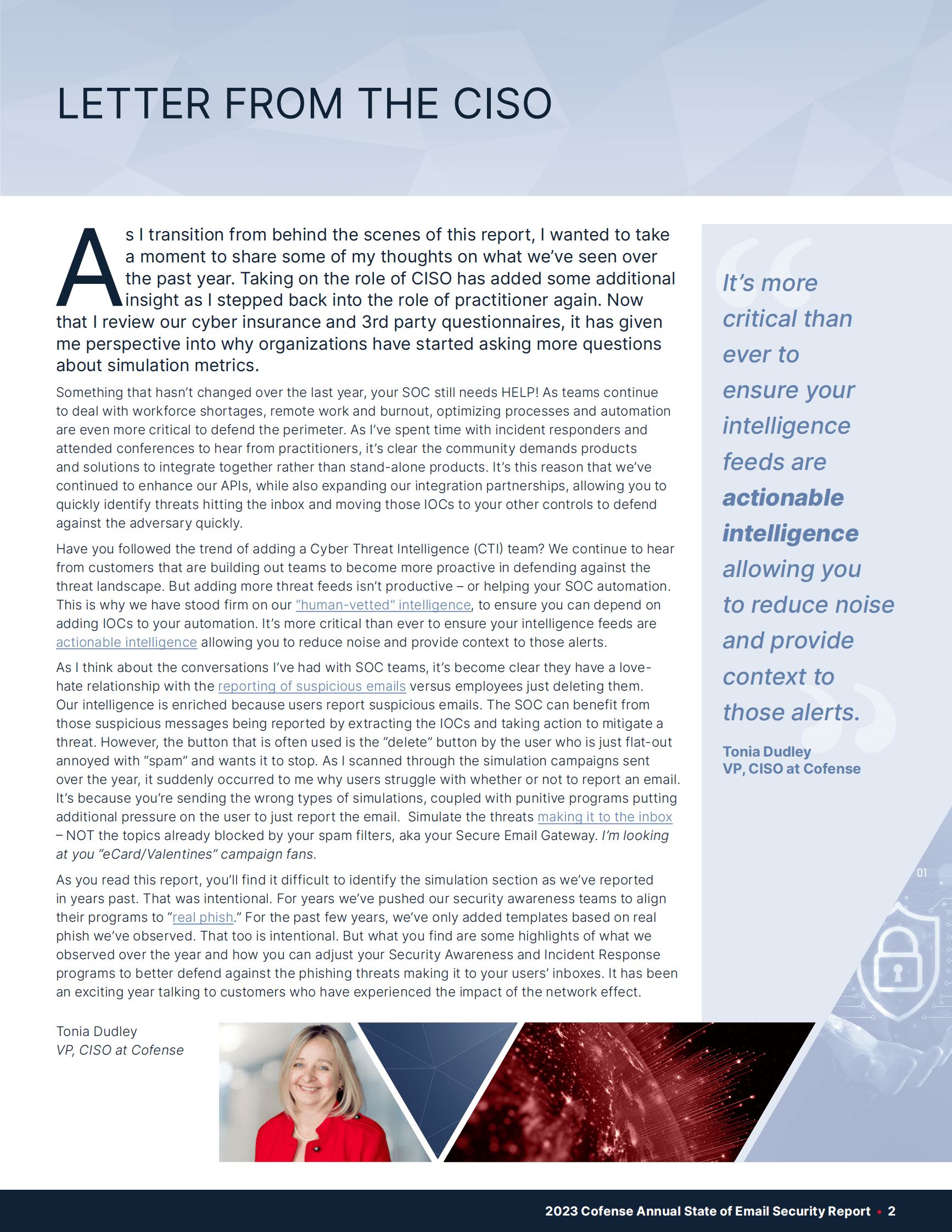 Cofense：2023年电子邮件安全报告【英文版】 第3页