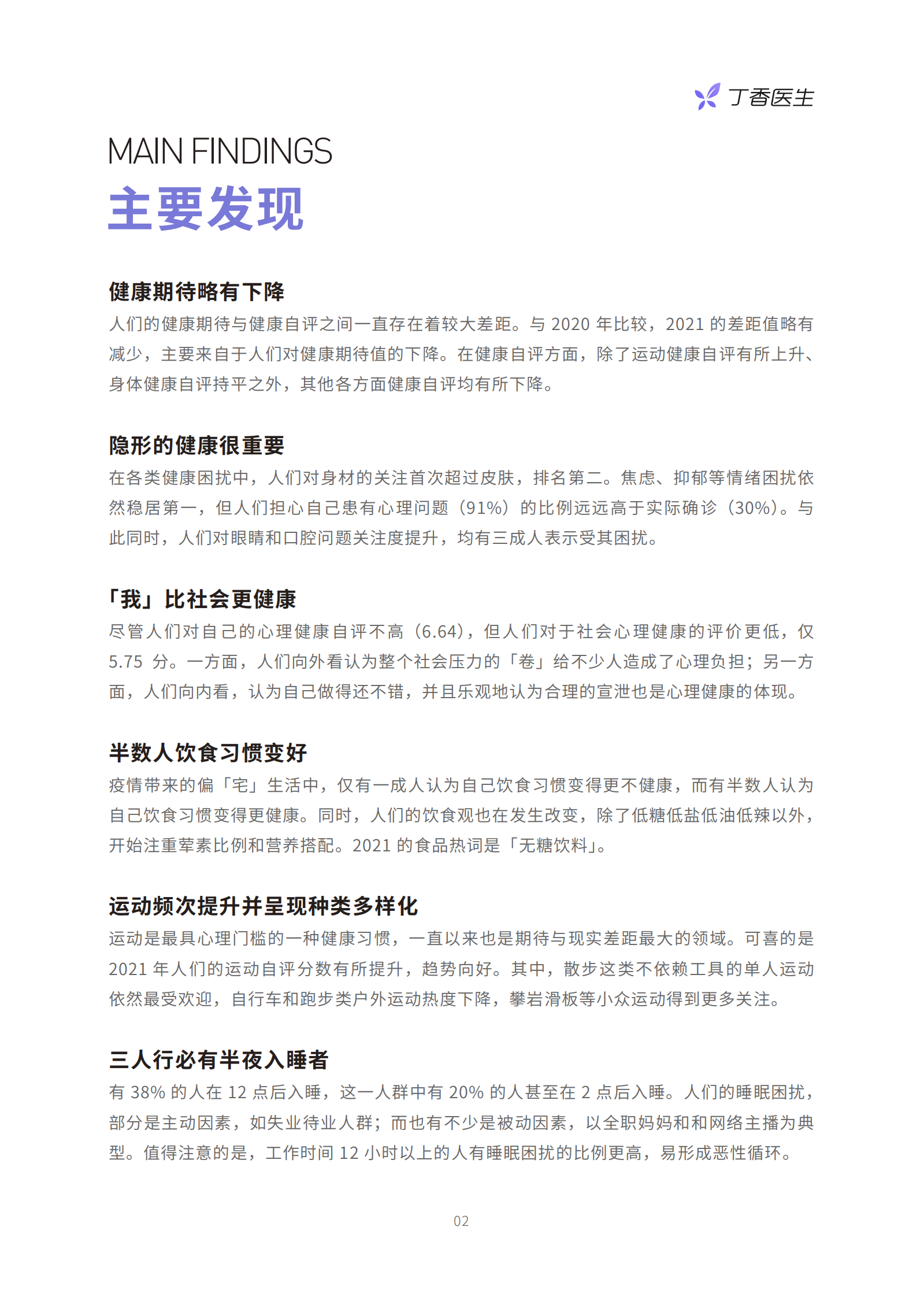 丁香医生：2022国民健康洞察报告 第3页