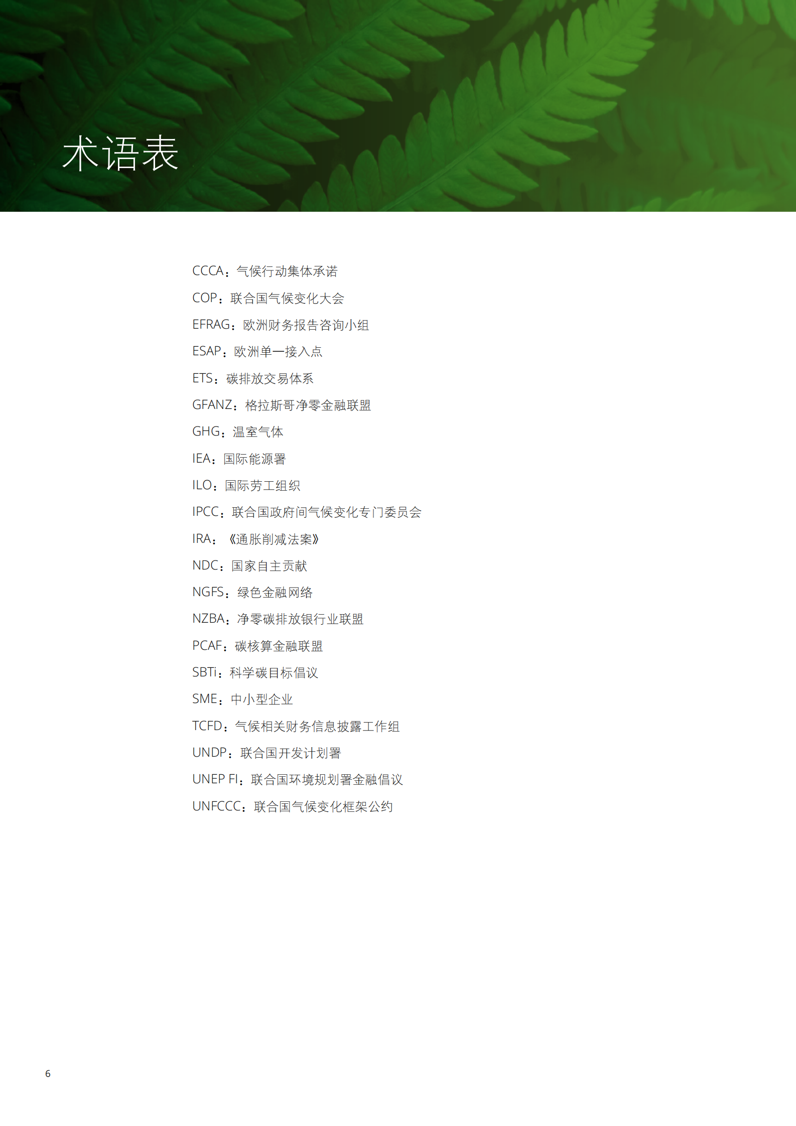 德勤：银行业气候中和进程：银行业在全球经济低碳转型中的作用 第6页