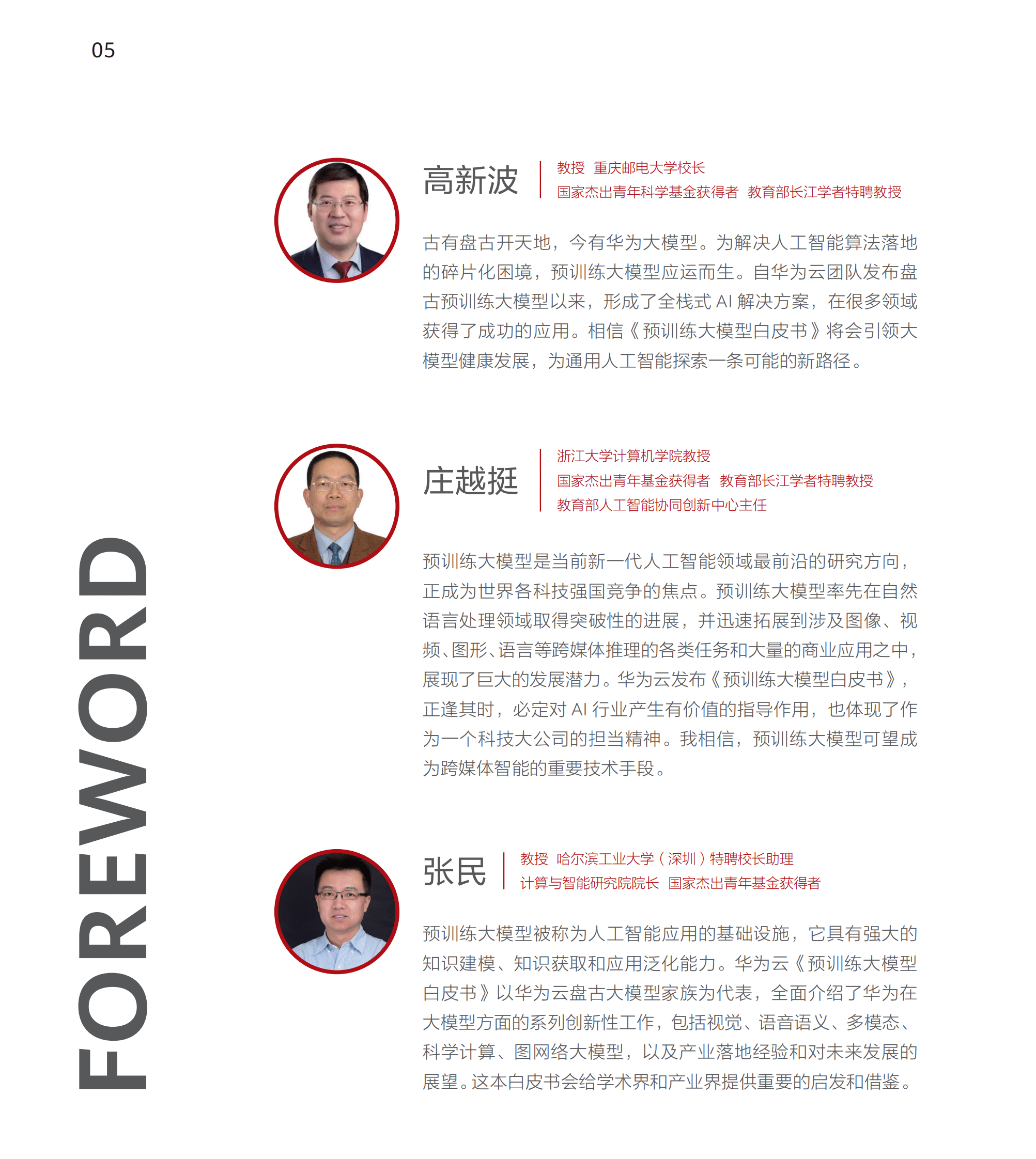 华为云：预训练大模型白皮书（2022） 第6页