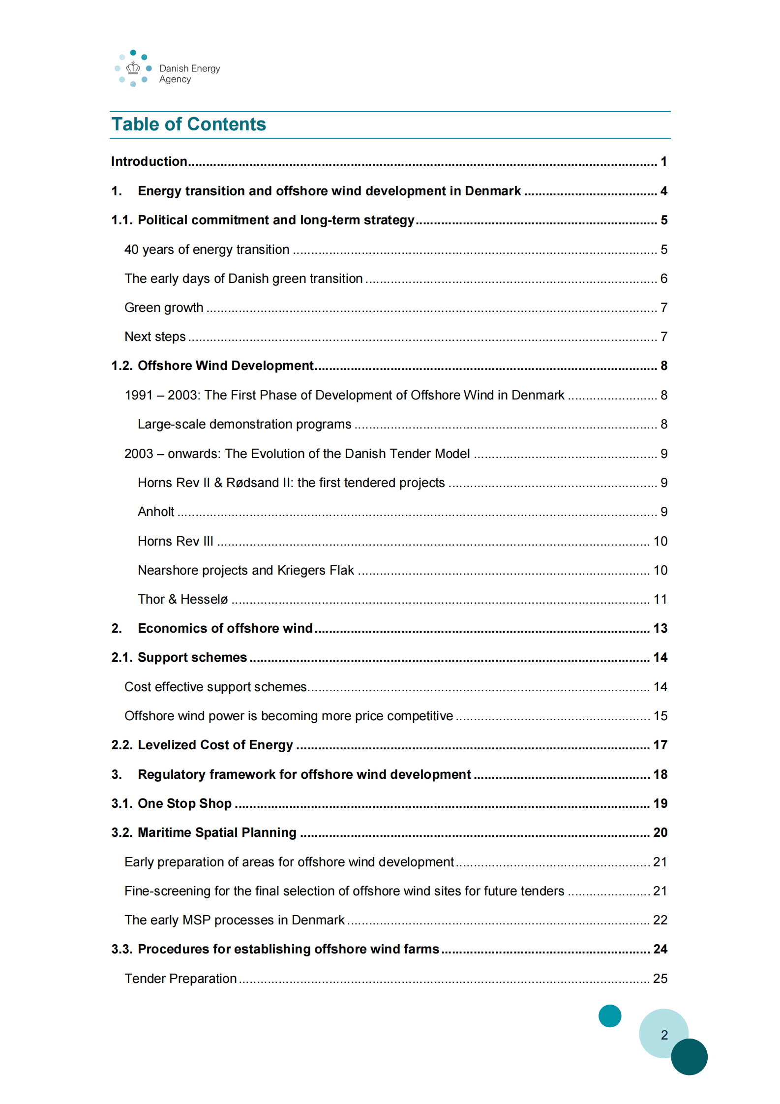 丹麦离岸风电发展报告【英】 第3页