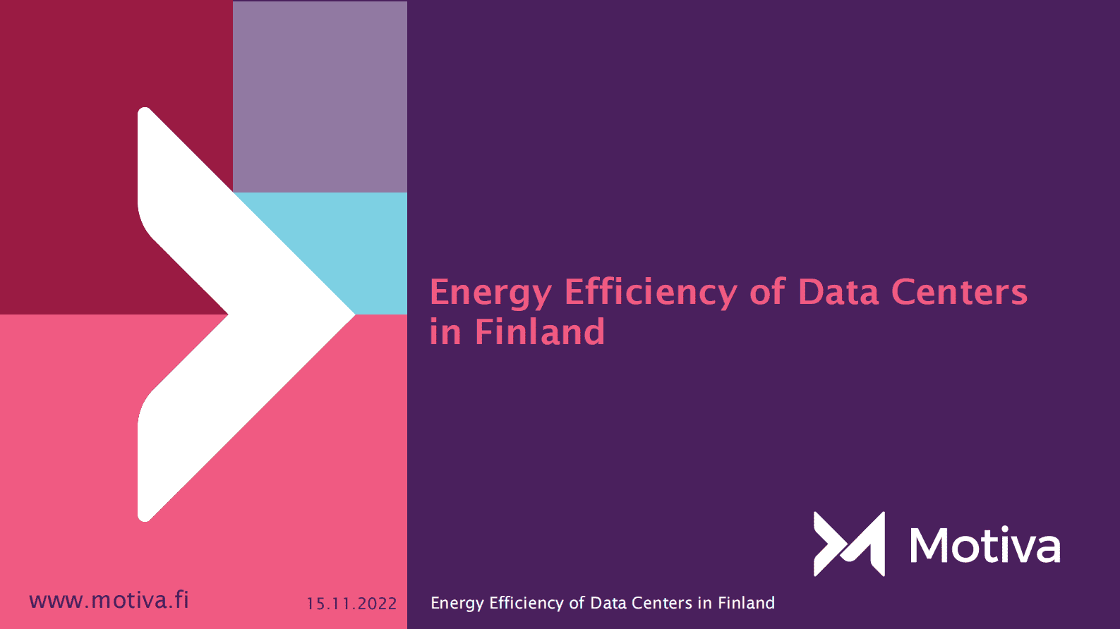 芬兰数据中心能效报告【英】 第1页