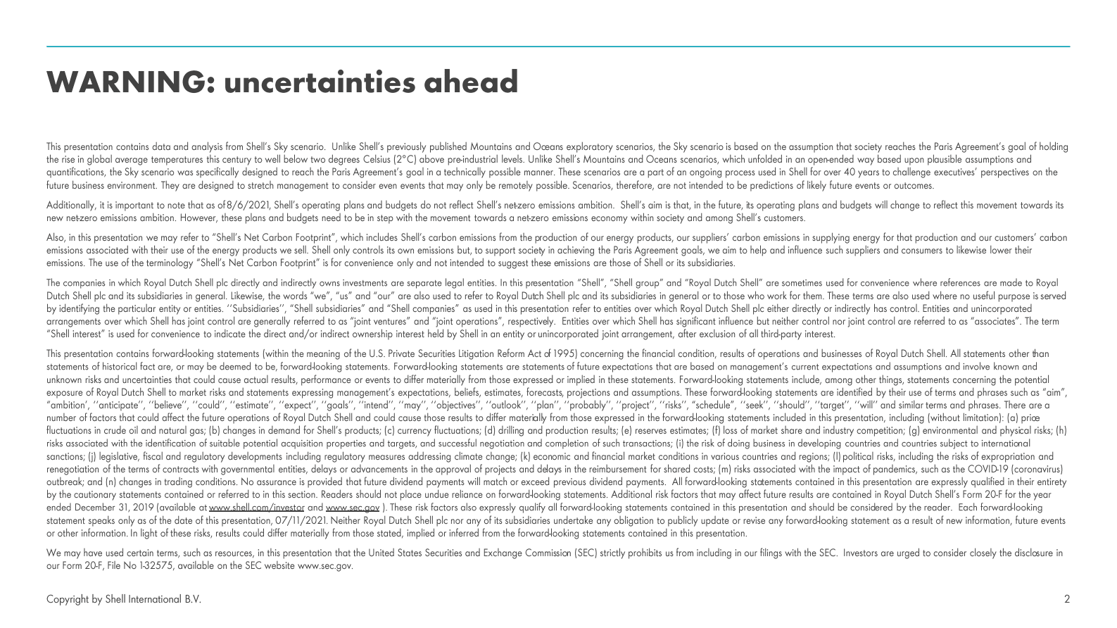 壳牌：绿氢在能源企业转型中的作用 第2页
