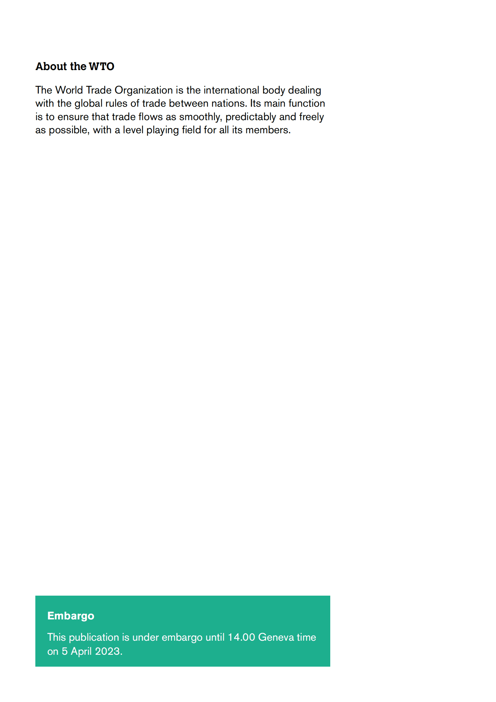 全球贸易展望和数据（2023）【英文】 第2页