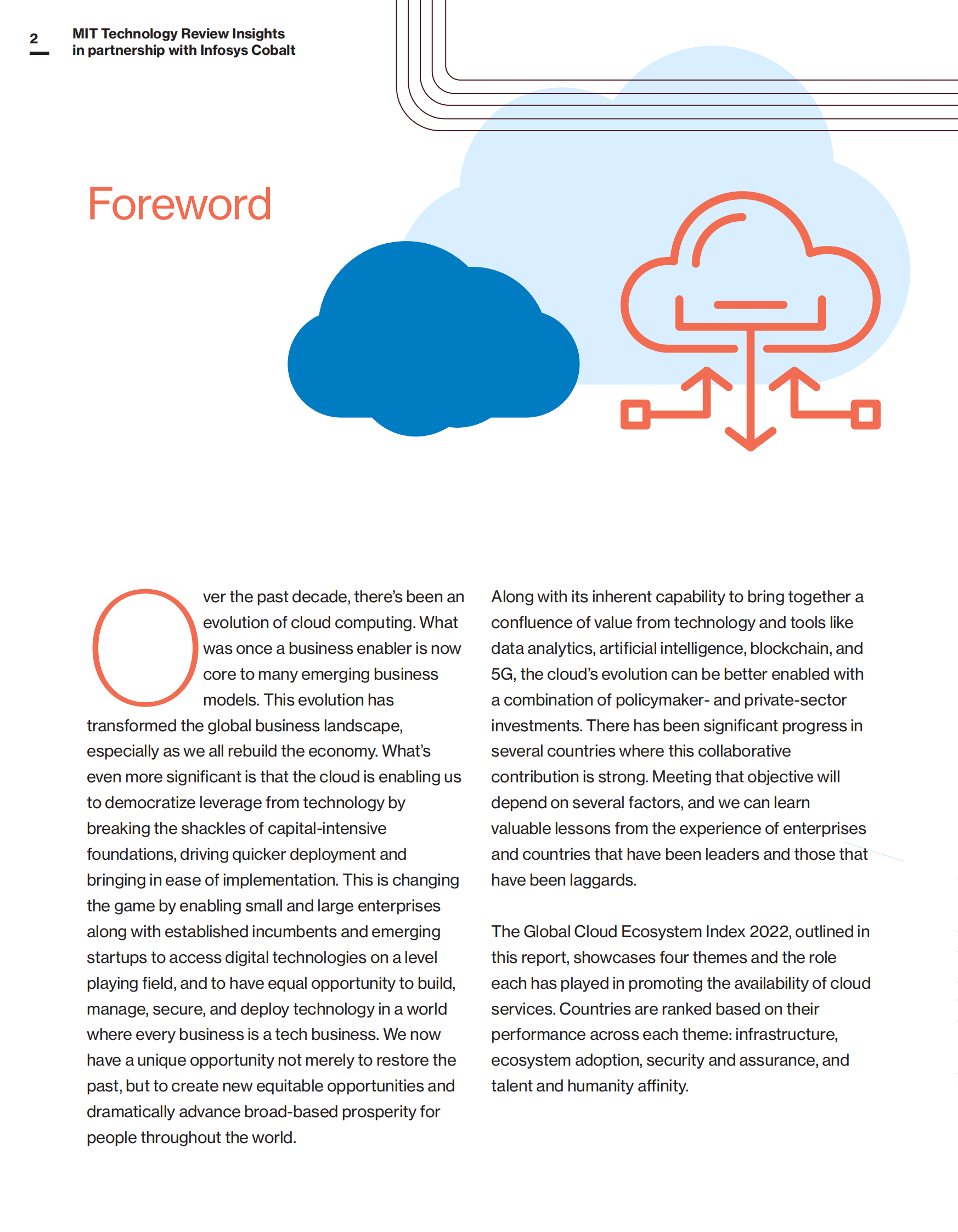 全球云计算生态指数2022 第2页