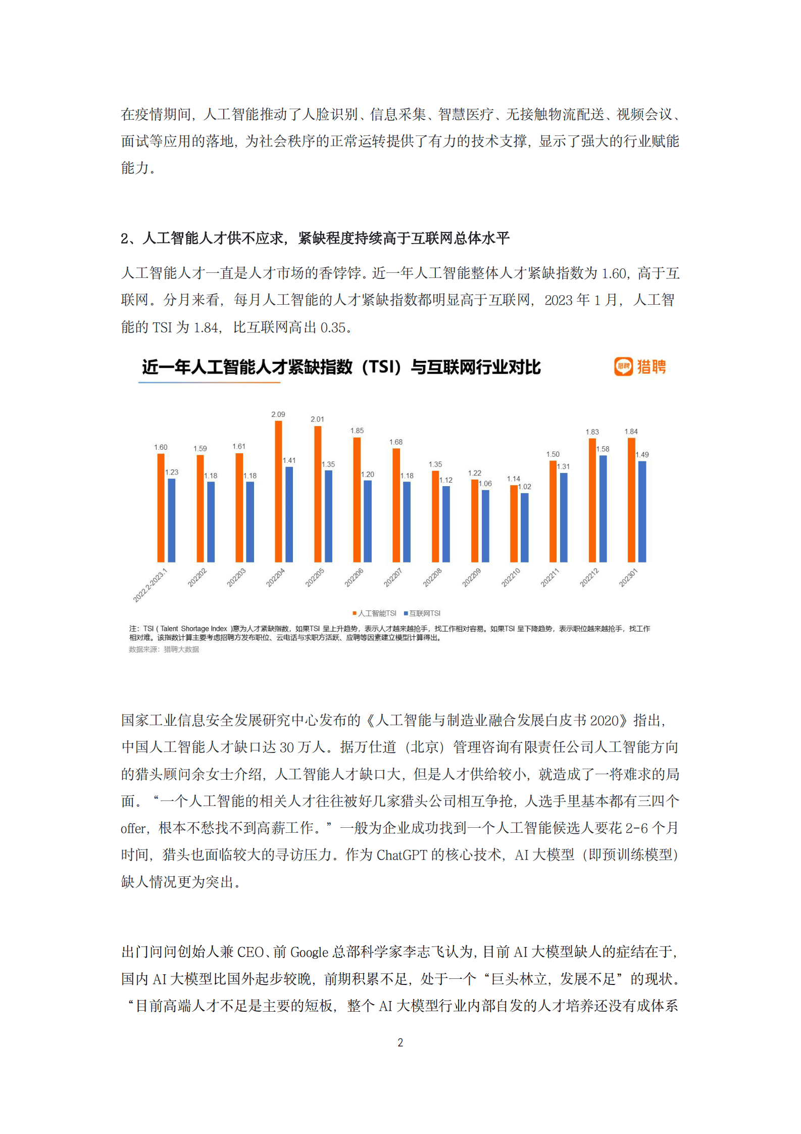 ChatGPT相关领域就业洞察报告 第2页