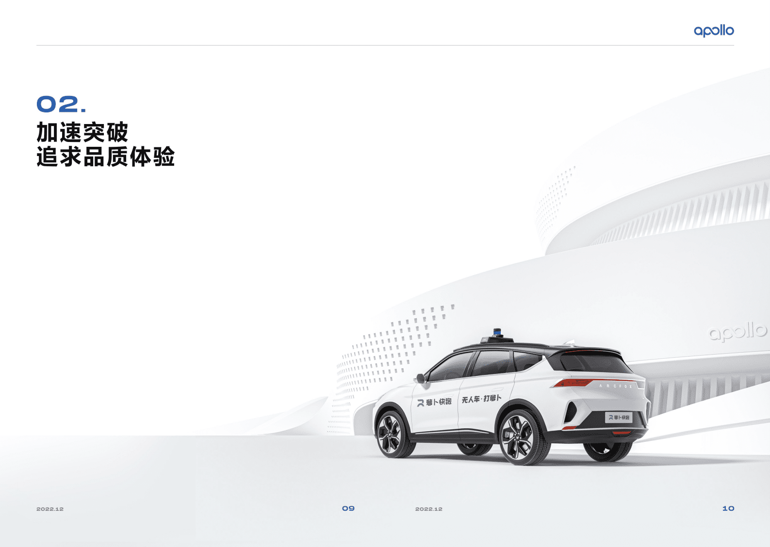 百度Apollo：无人之境旅途：2022百度自动驾驶出行服务年度报告 第7页