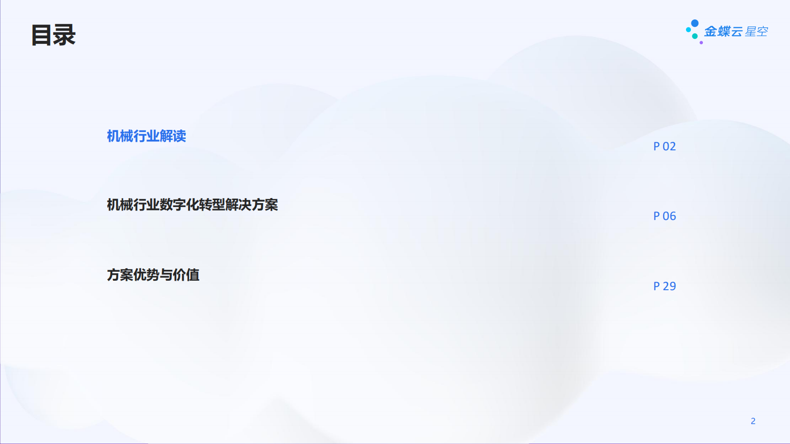 金蝶&华为云：机械行业智能制造解决方案（2023） 第2页