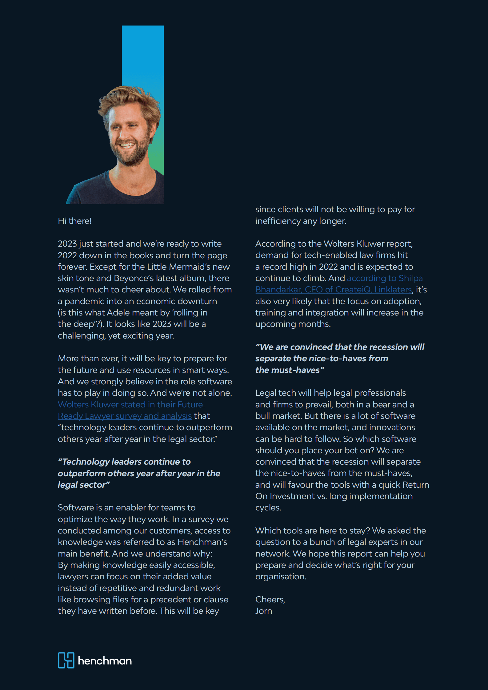 Henchman：2023年法律技术趋势【英文版】 第2页