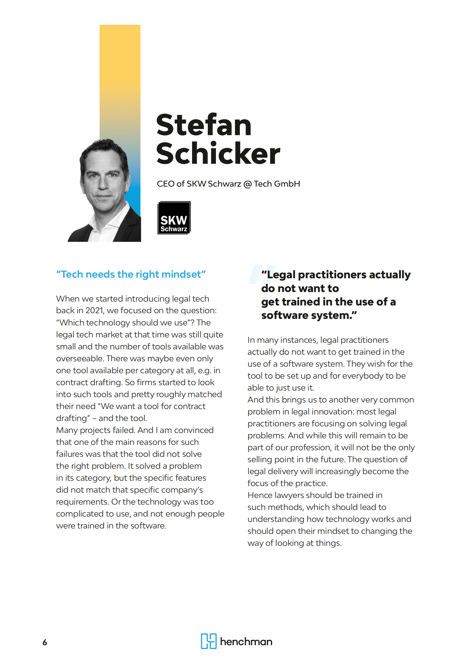 Henchman：2023年法律技术趋势【英文版】 第6页