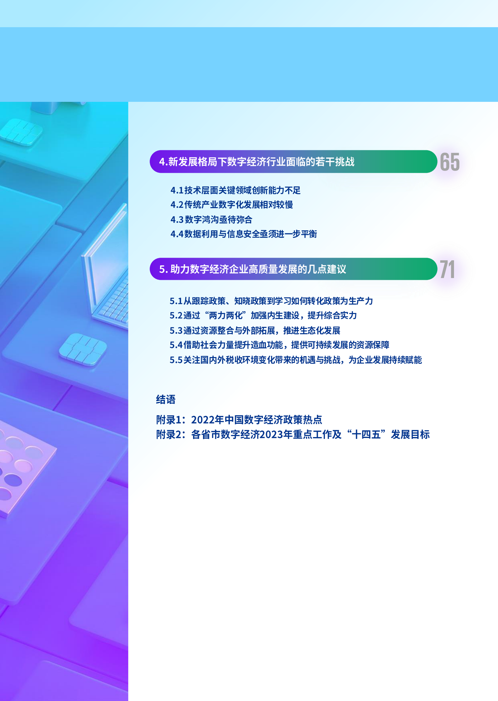 毕马威：创新为先•价值为本——新发展格局下中国数字经济企业观察报告 第3页