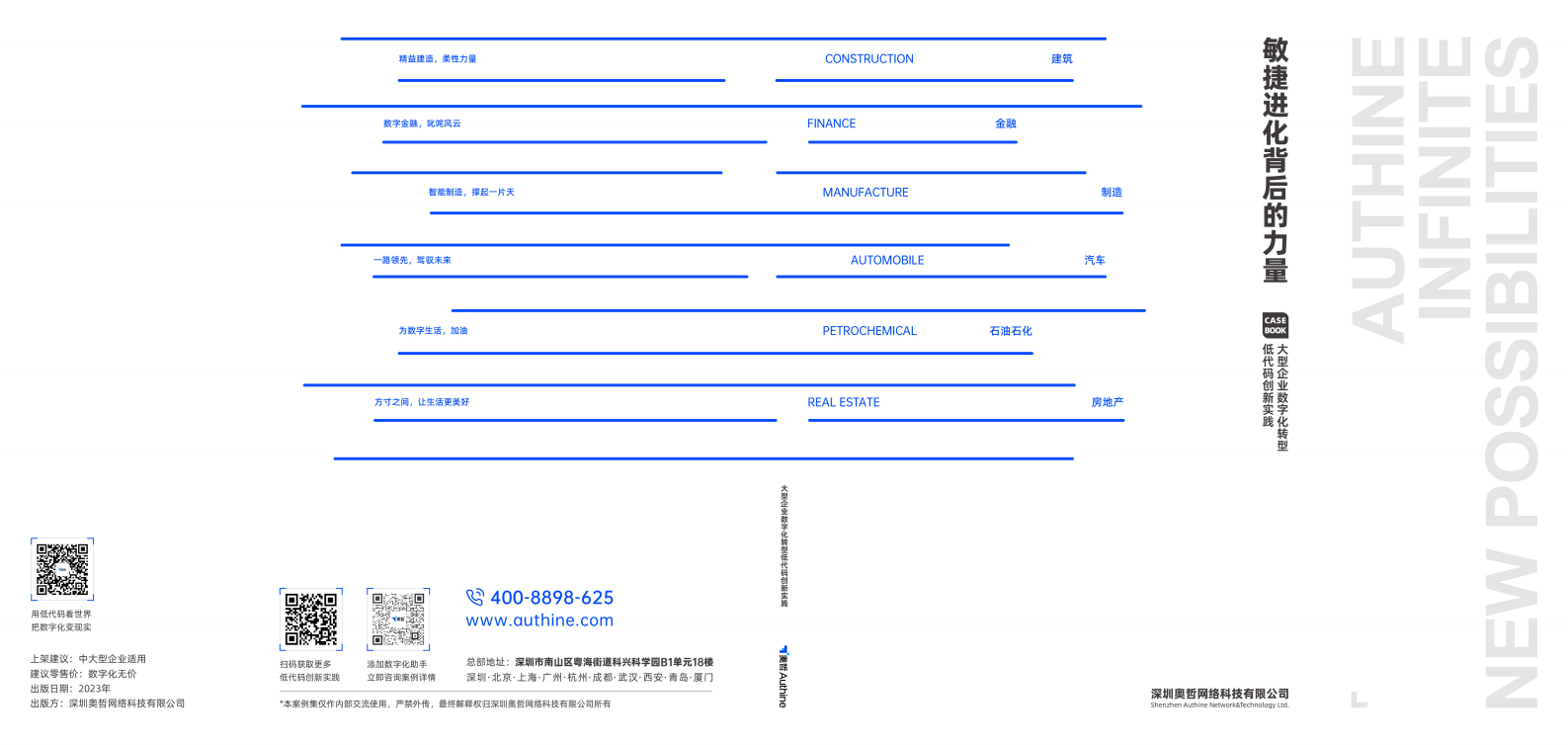 奥哲：2023大型企业数字化转型低代码创新实践案例册 第1页