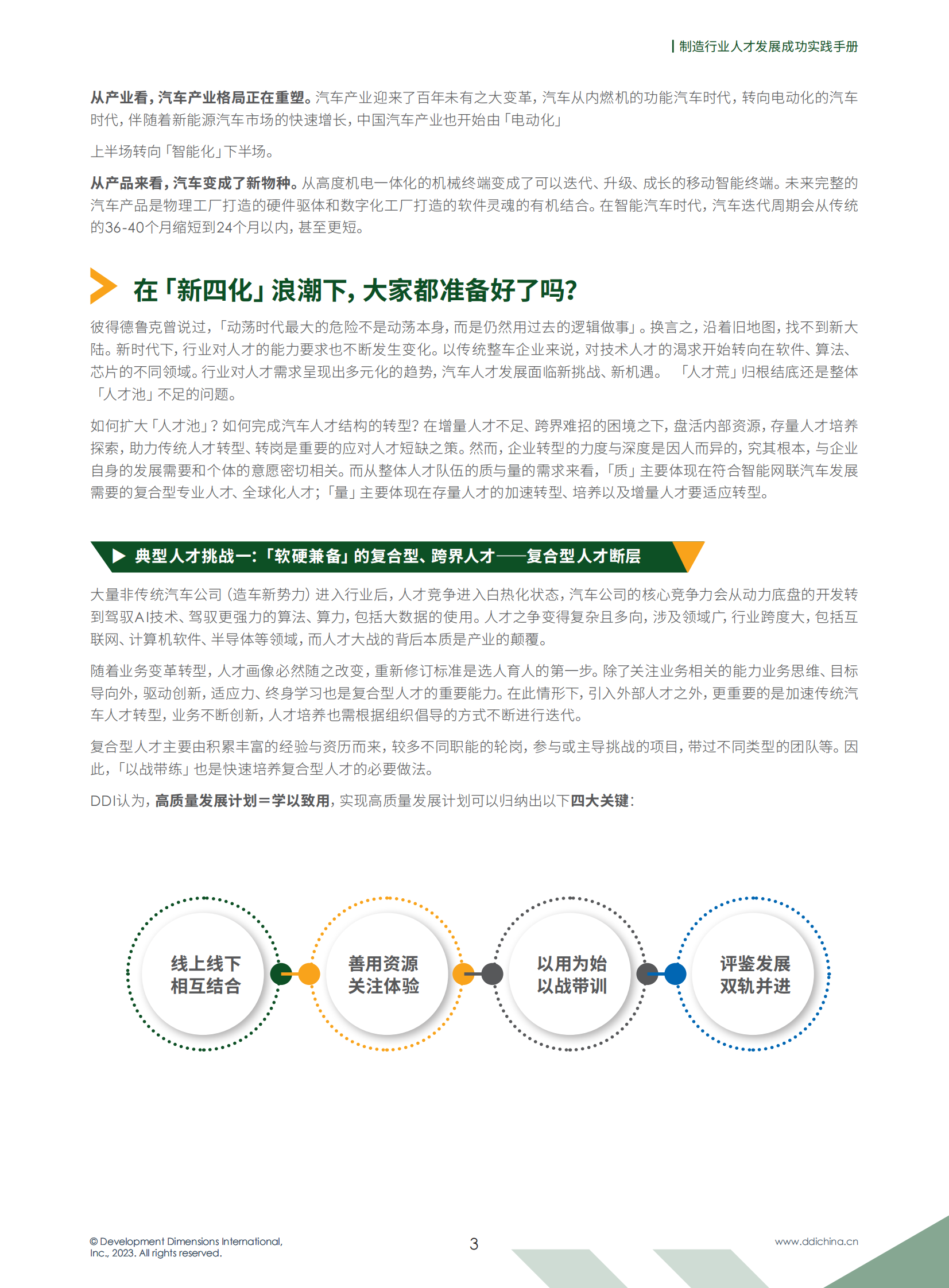DDI：制造行业人才发展成功实践手册&mdash;&mdash;汽车 第6页