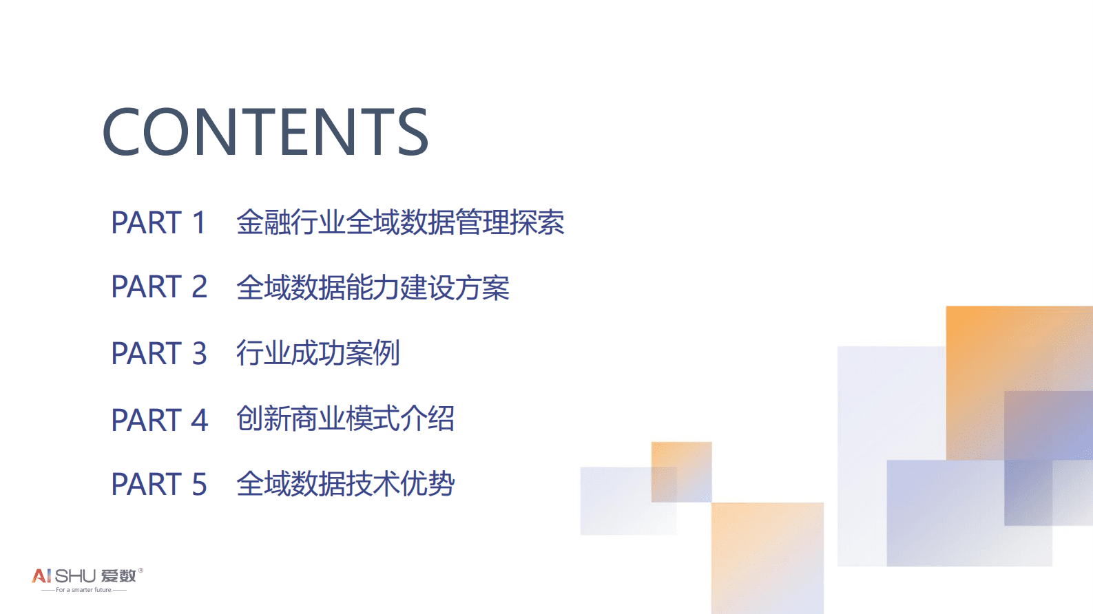 爱数：金融行业全域数据解决方案V1.0 第2页
