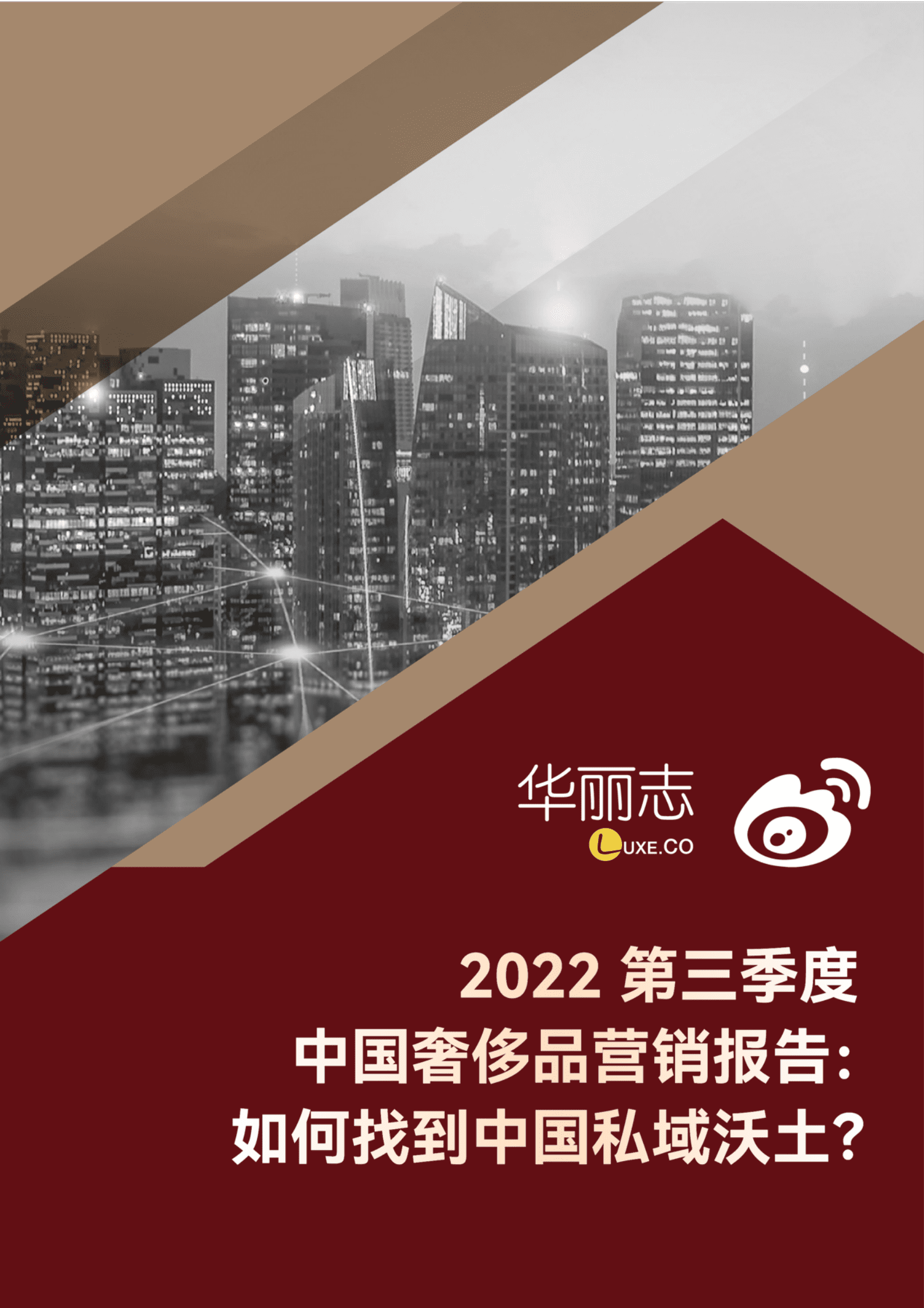 华丽志&微博：2022中国奢侈品营销报告 第1页