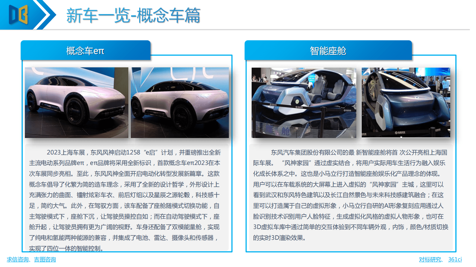 求信咨询：2023年上海国际车展展中新车报告 第3页