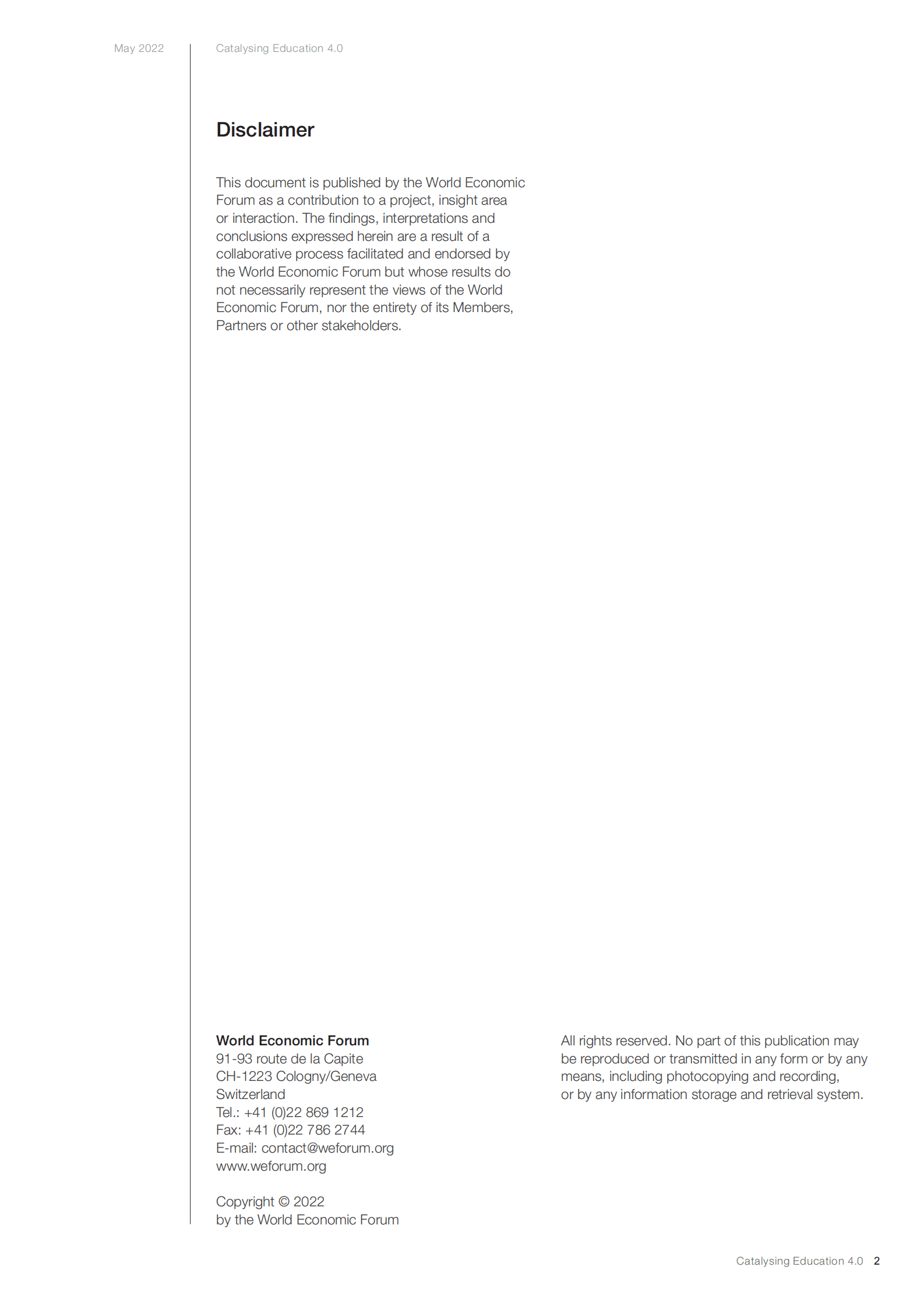 世界经济论坛：教育4.0报告【英文版】 第2页