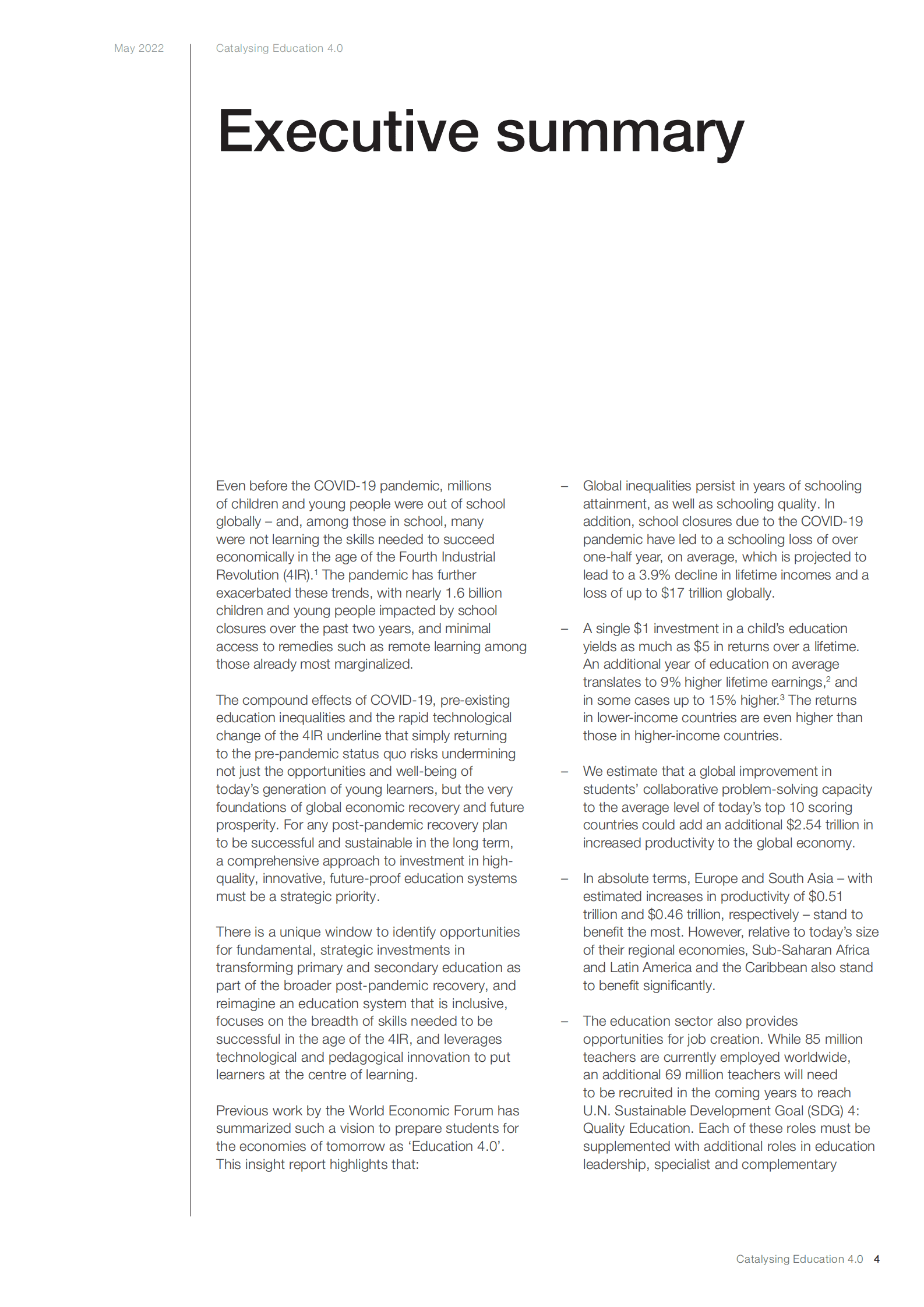 世界经济论坛：教育4.0报告【英文版】 第4页