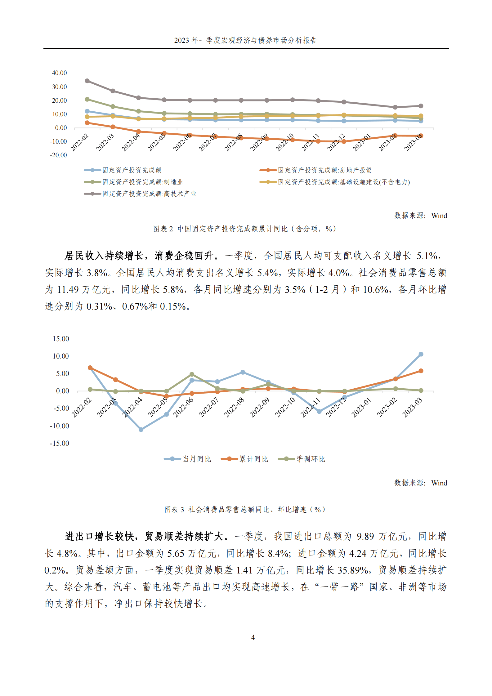 中证指数：2023年一季度宏观经济与债券市场分析报告 第4页