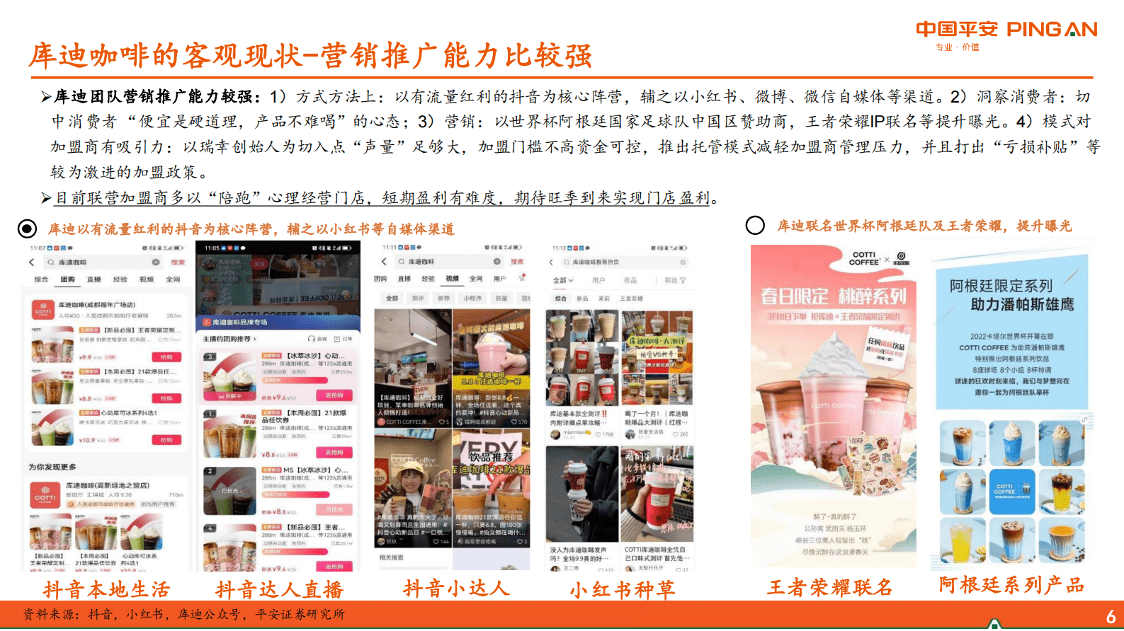 平安证券：新消费研究之咖啡系列报告八：&ldquo;来势汹汹&rdquo;的库迪vs稳步向前的瑞幸 第6页