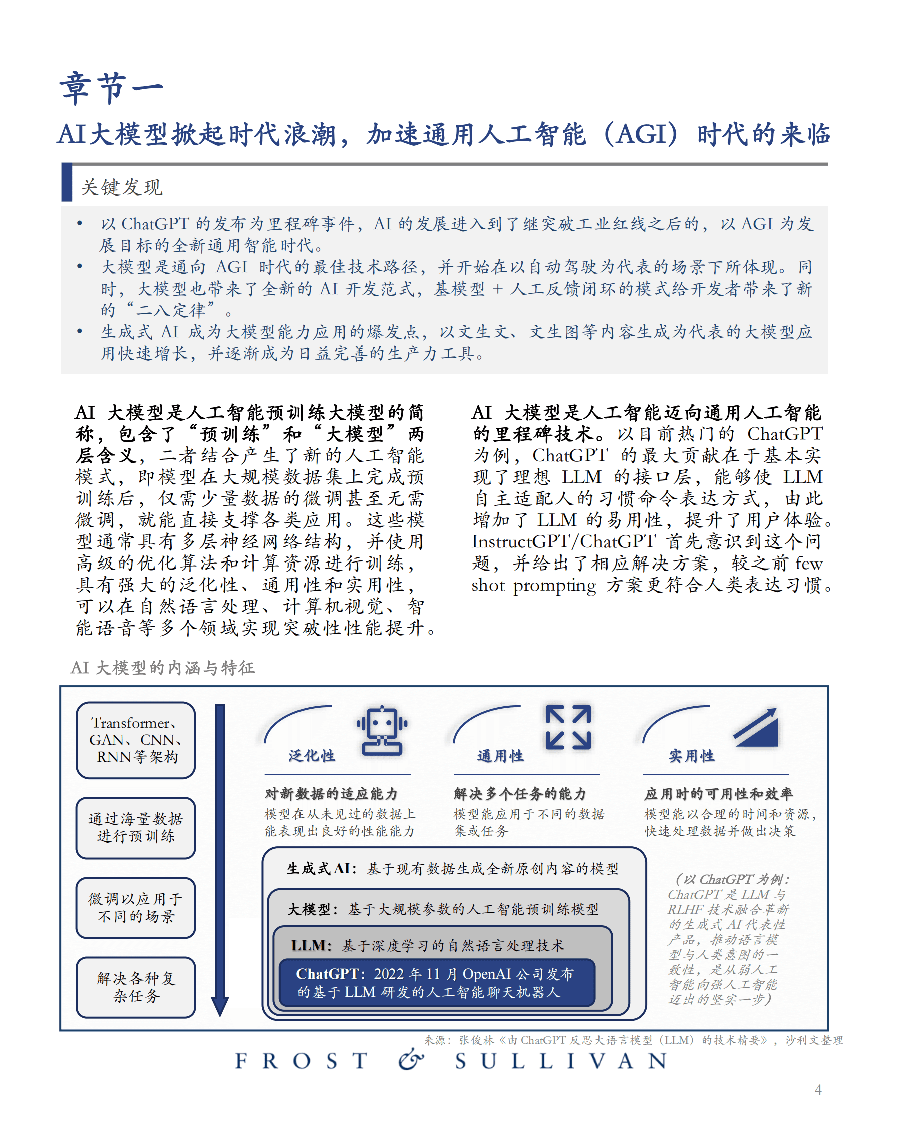 沙利文：AI大模型市场研究报告（2023）&mdash;&mdash;迈向通用人工智能，大模型拉开新时代序幕 第5页
