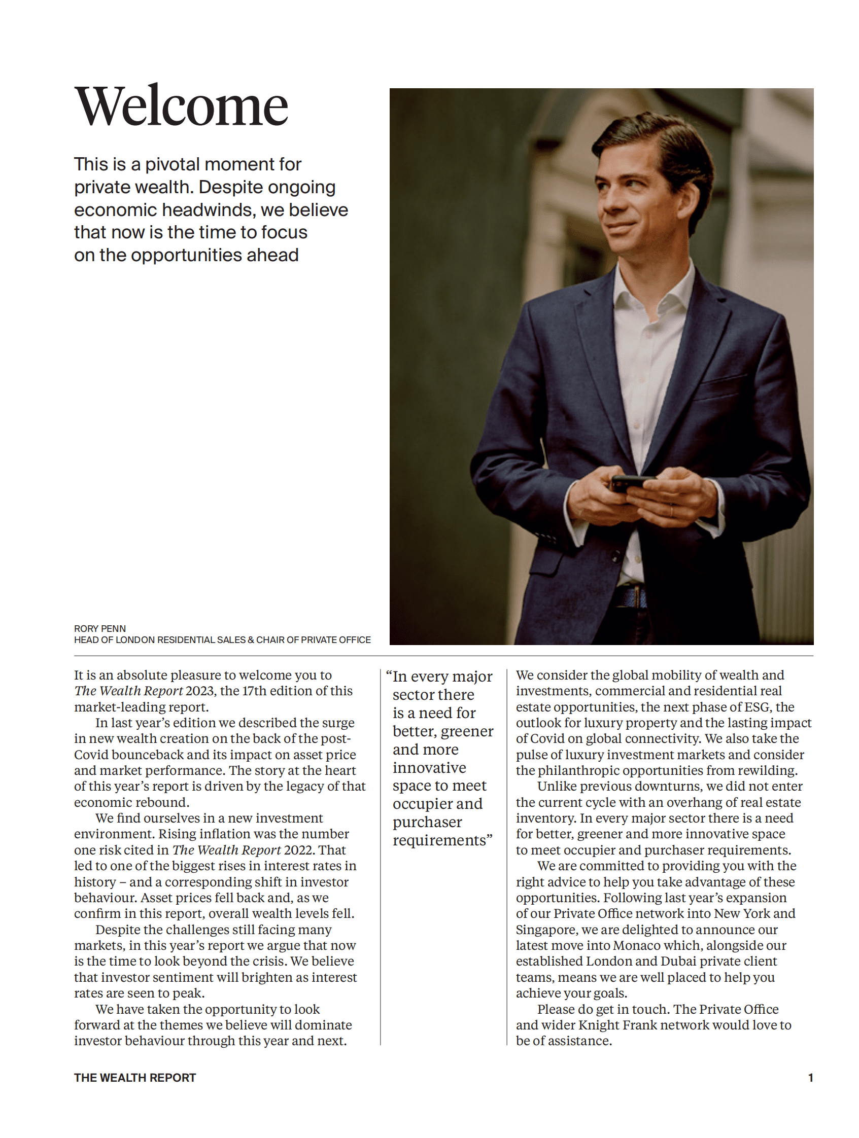 Knight Frank：2023年财富报告【英文版】 第3页