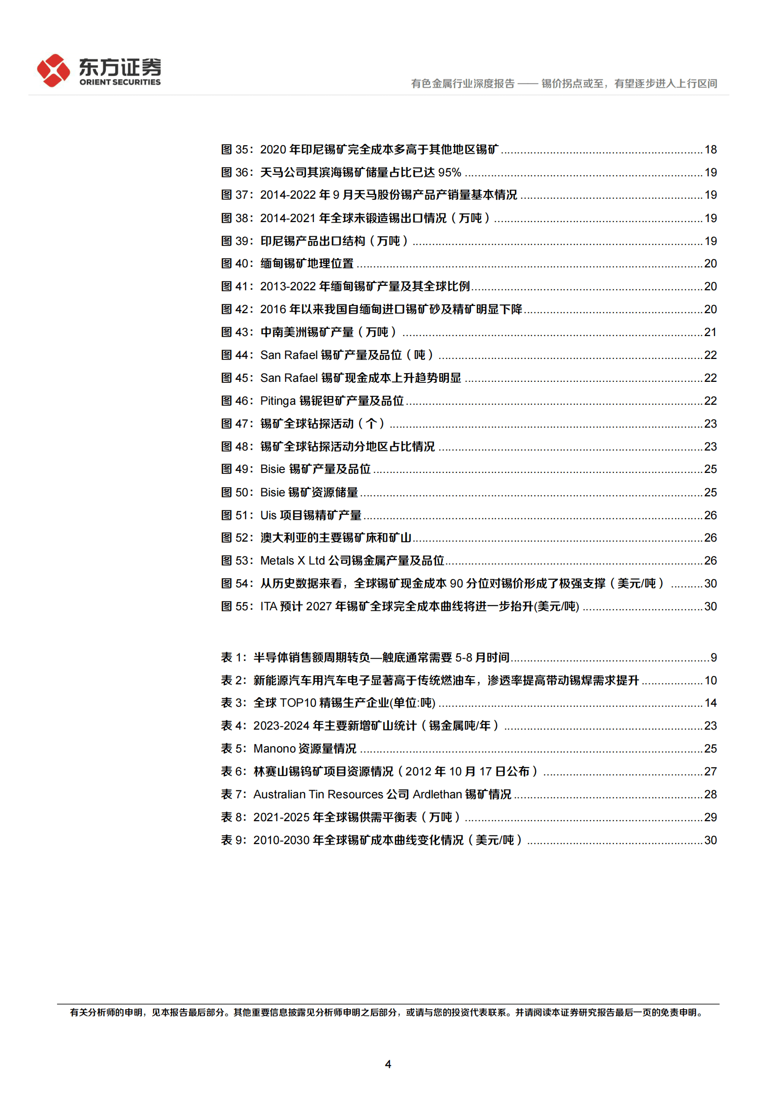 2023年锡行业投资建议研究报告 第4页
